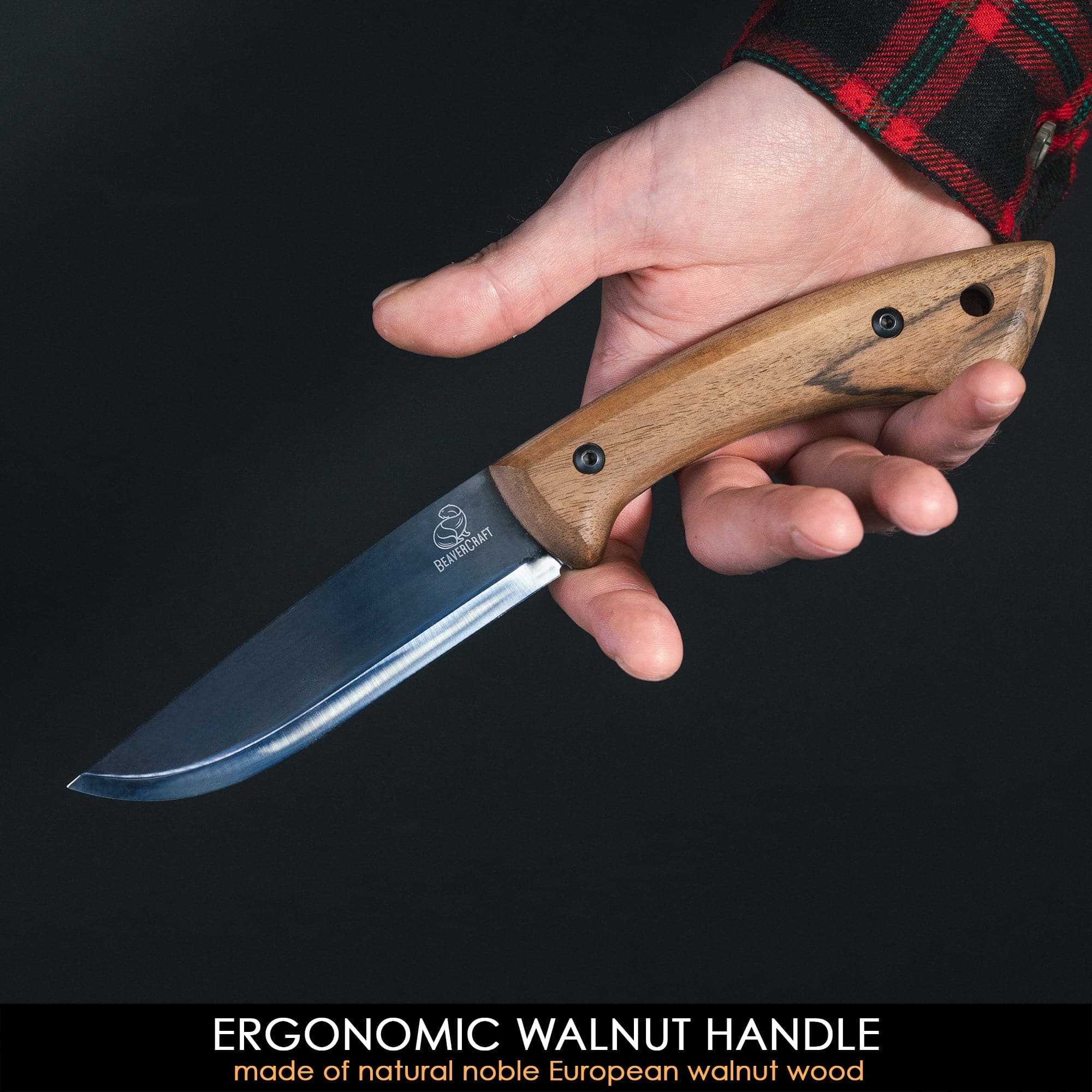 BSH1 Dune Bushcraft-kniv med slida