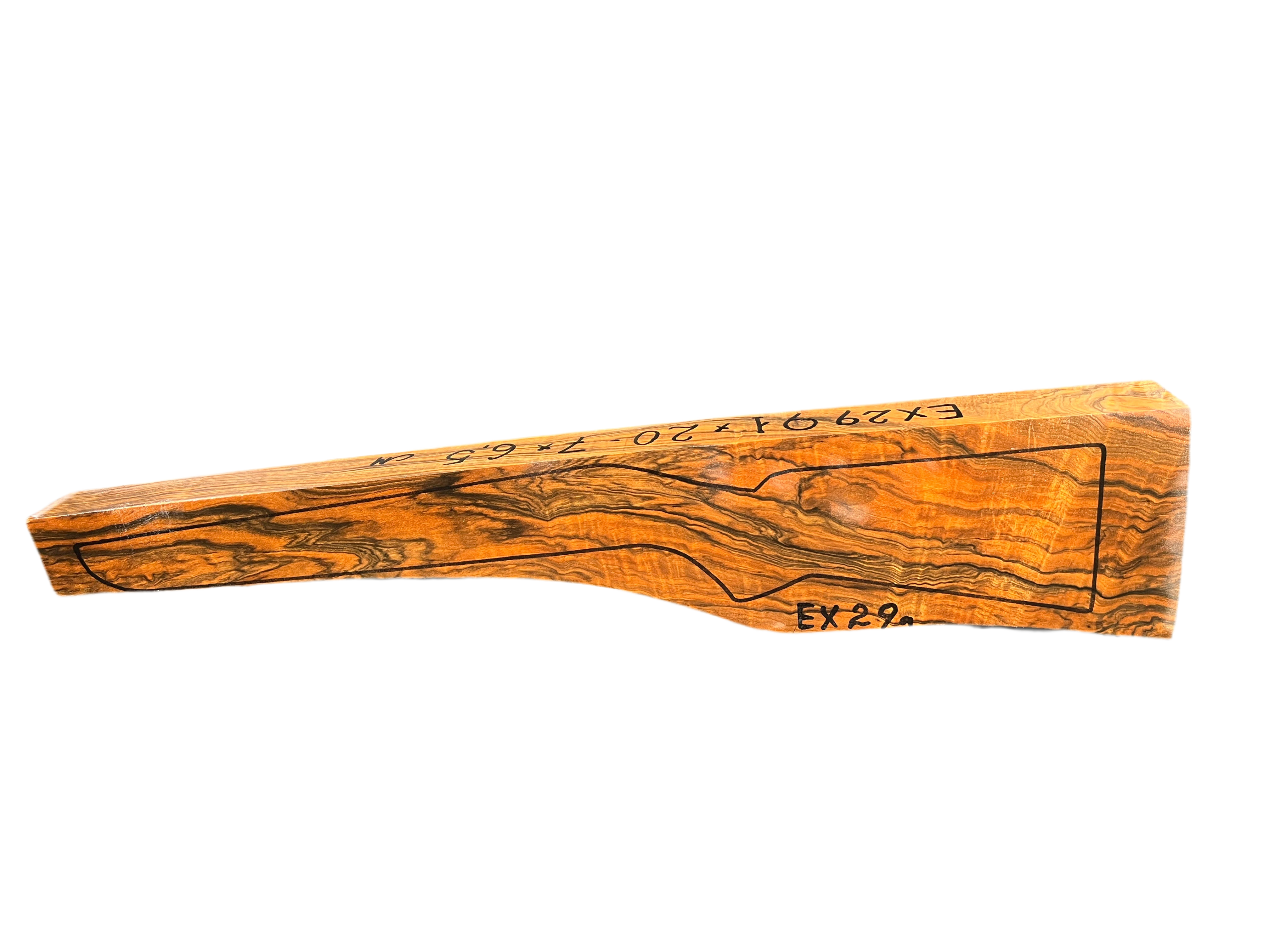 Rifle Stock Blank Turkish Walnut Grade Exhibition EX29