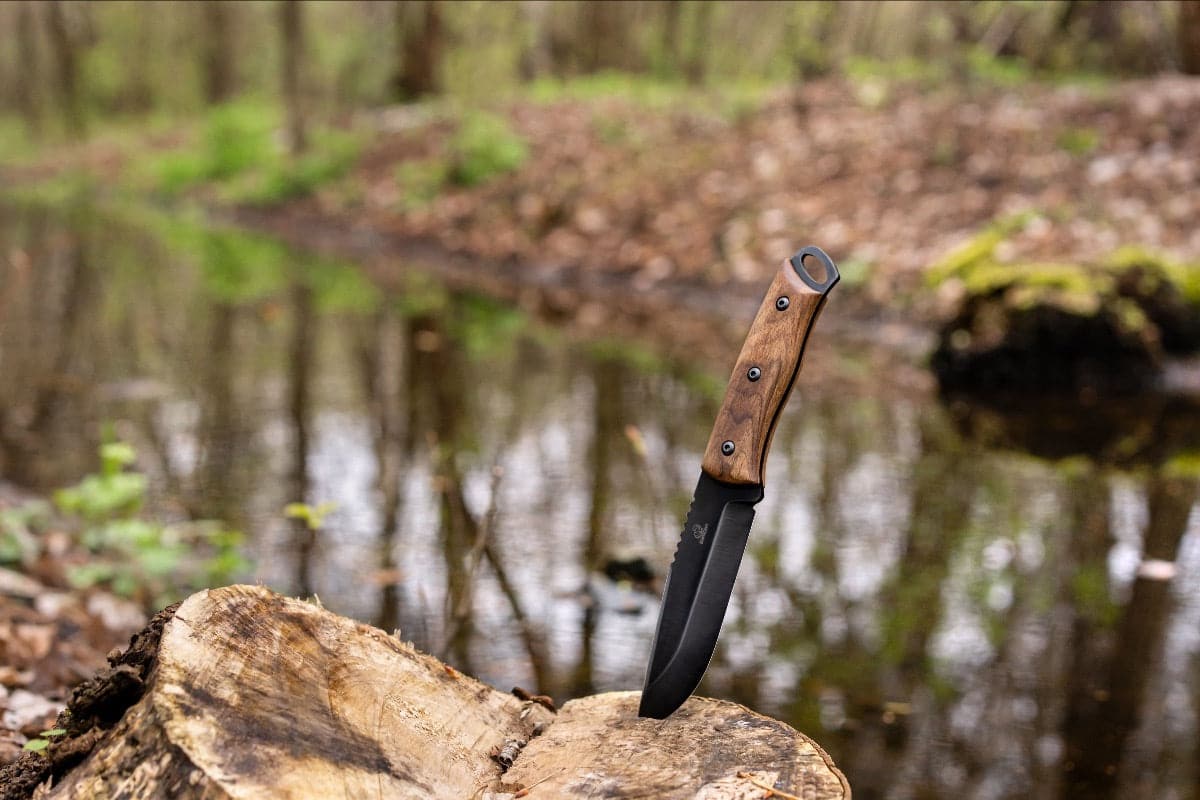 BSH4 Dusk-kit Bushcraft knivblad med skruvar