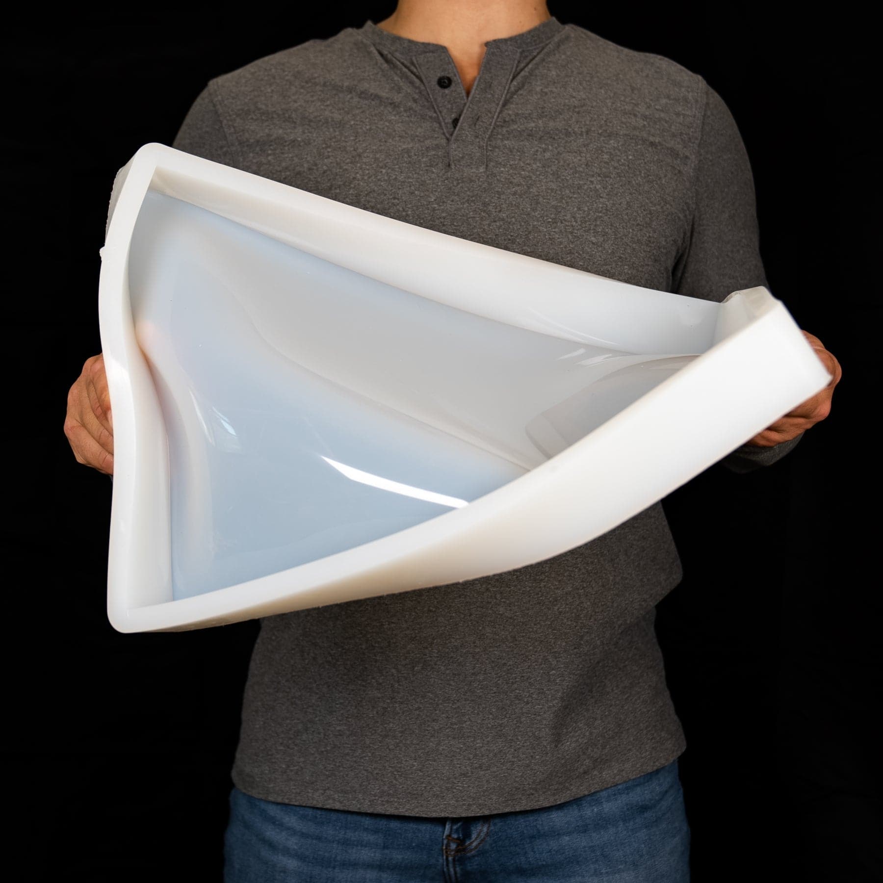 Silikonform rektangel 600x300x42mm