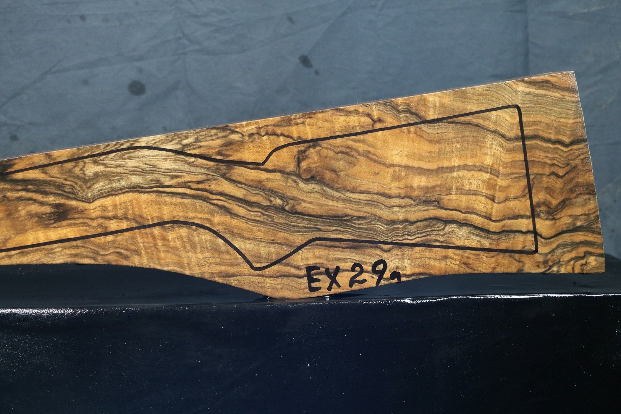 Rifle Stock Blank Turkish Walnut Grade Exhibition EX29
