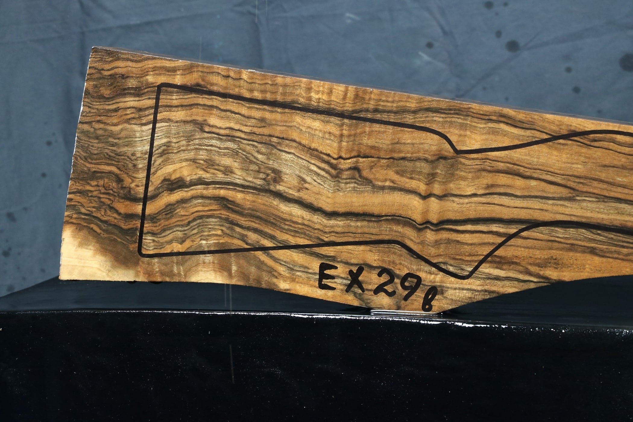 Rifle Stock Blank Turkish Walnut Grade Exhibition EX29