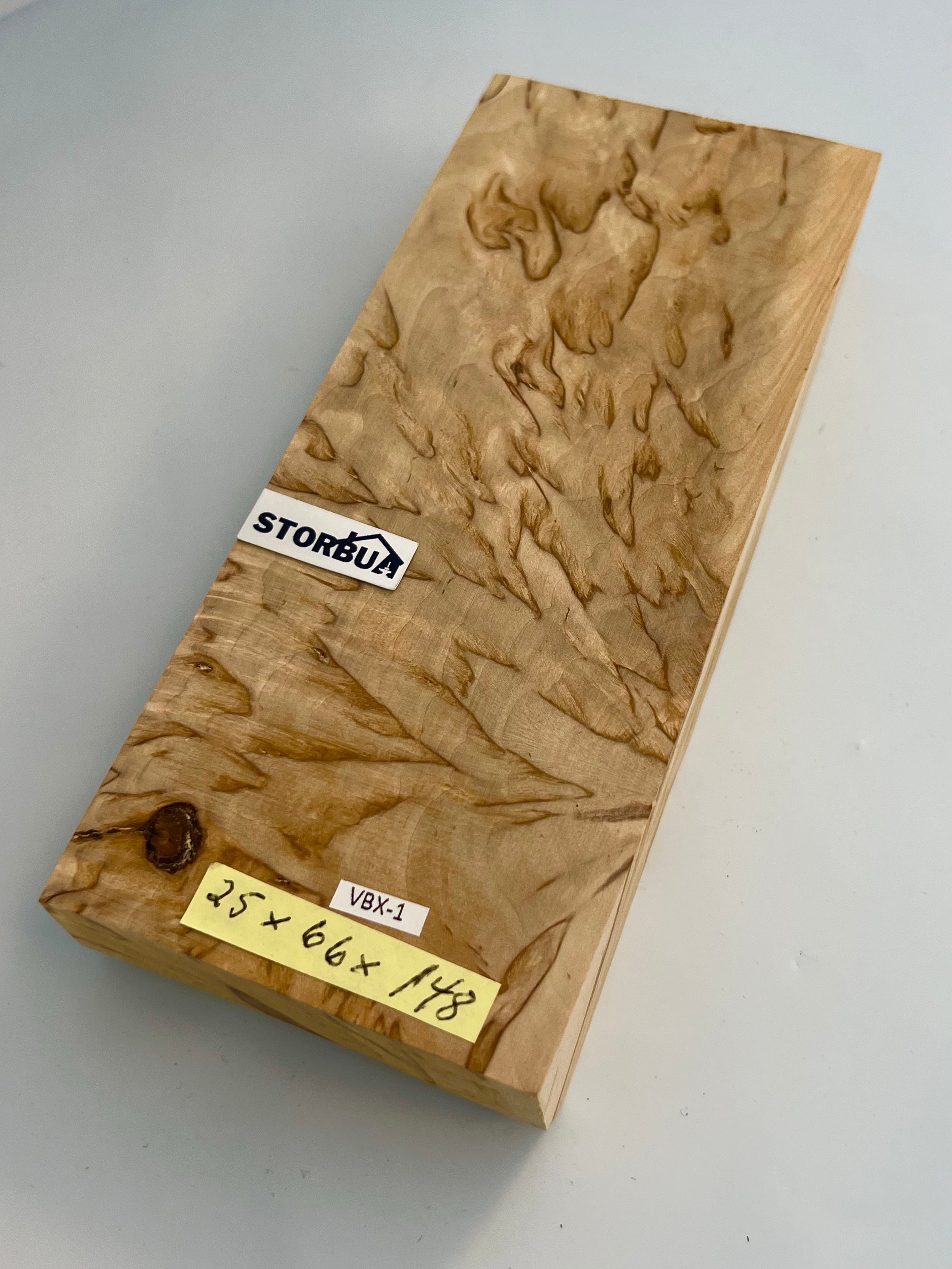 Valbjørk Masur björk VBX-1; 25x66x148mm