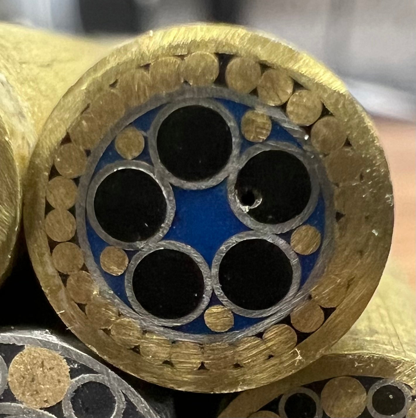 Mosaic pin 9.5mm Shaft decoration
