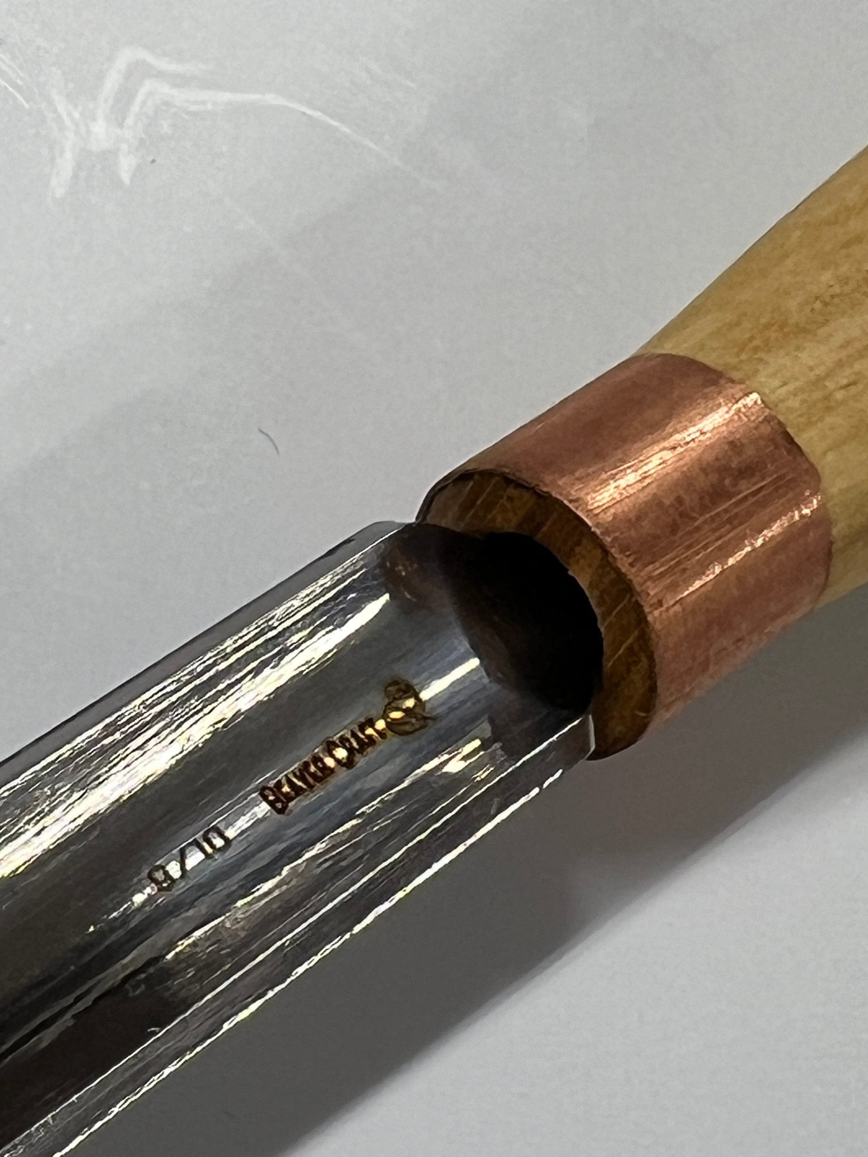 Träsniderijärn 80x10mm rak rundad mejsel K9/10