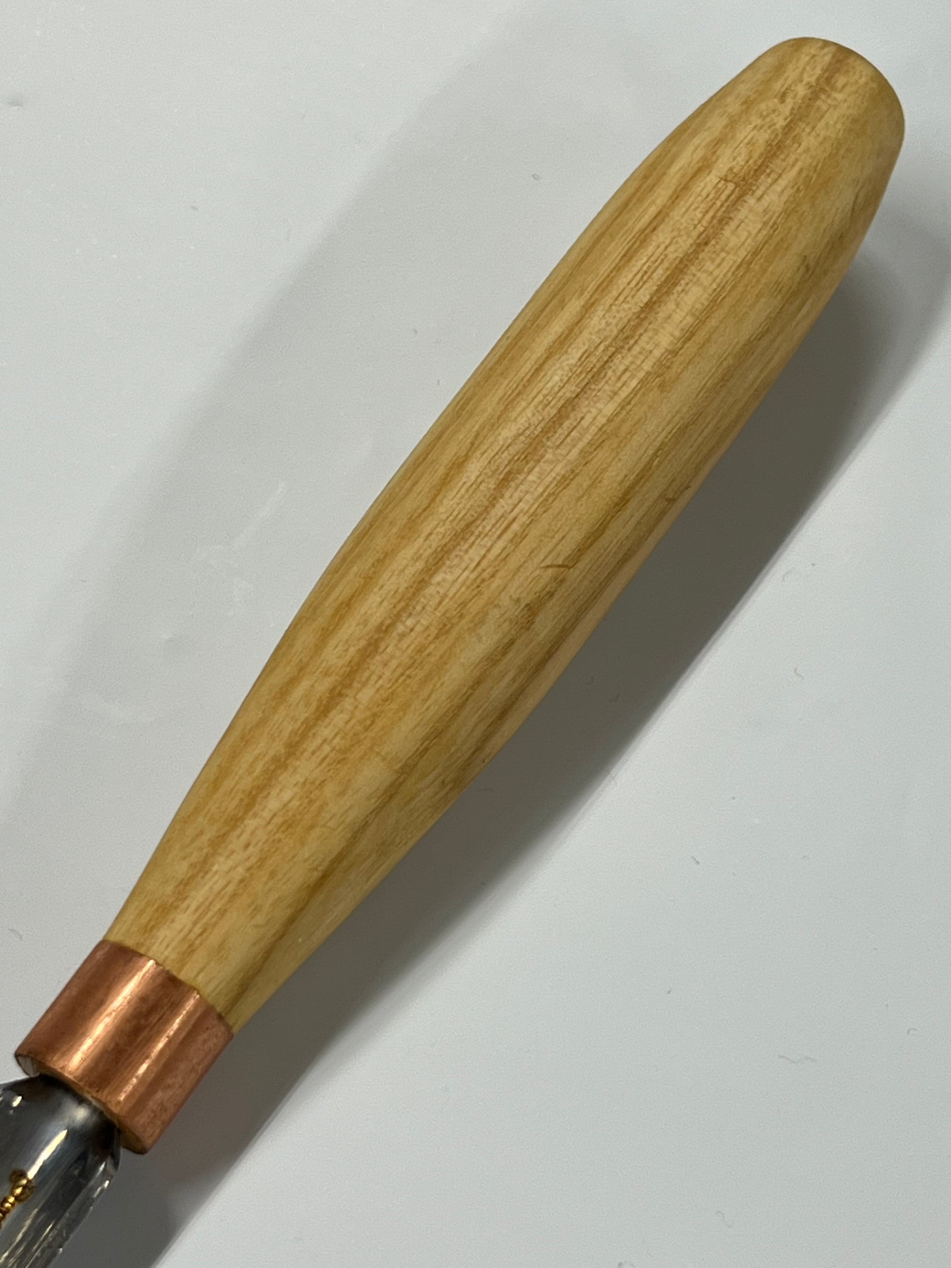 Träsniderijärn 80x10mm rak rundad mejsel K9/10