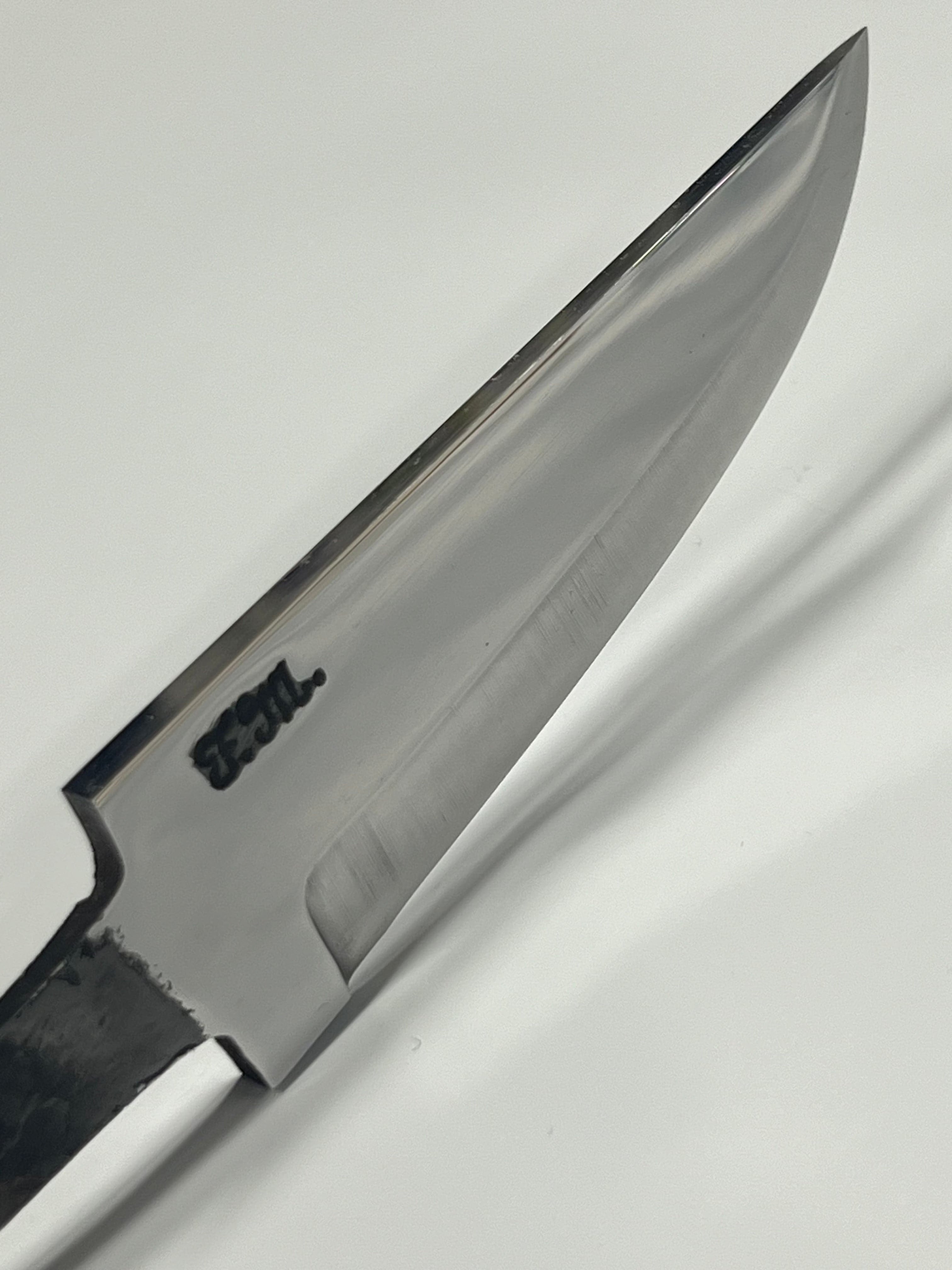 Handsmidet knivblad Frode Misund 75mm