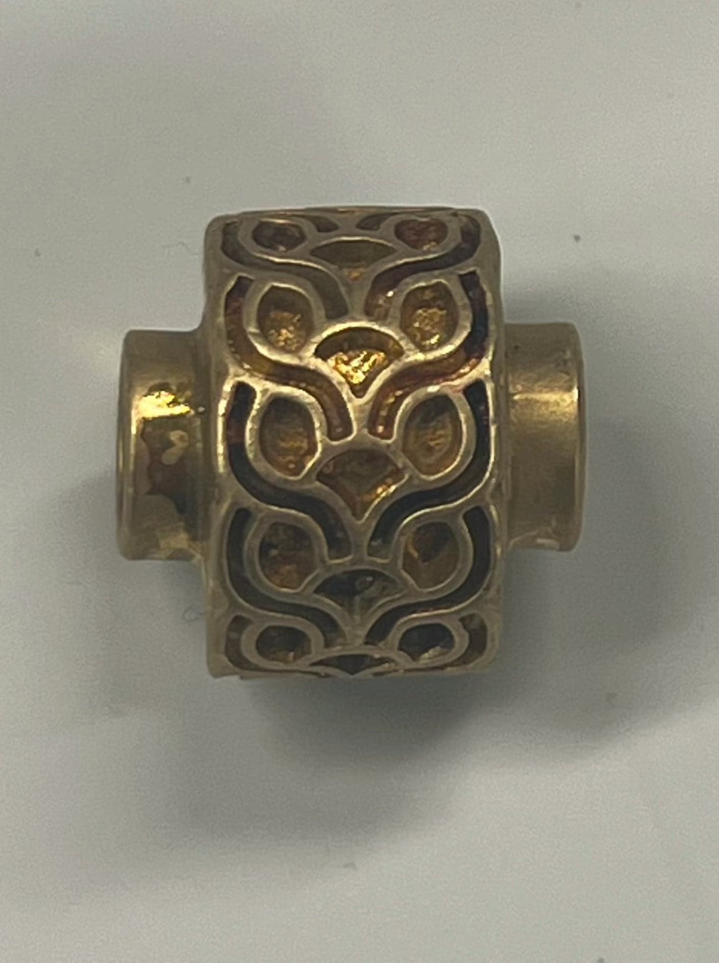 Craftplus® massiv mässings-präglingshjul för läder