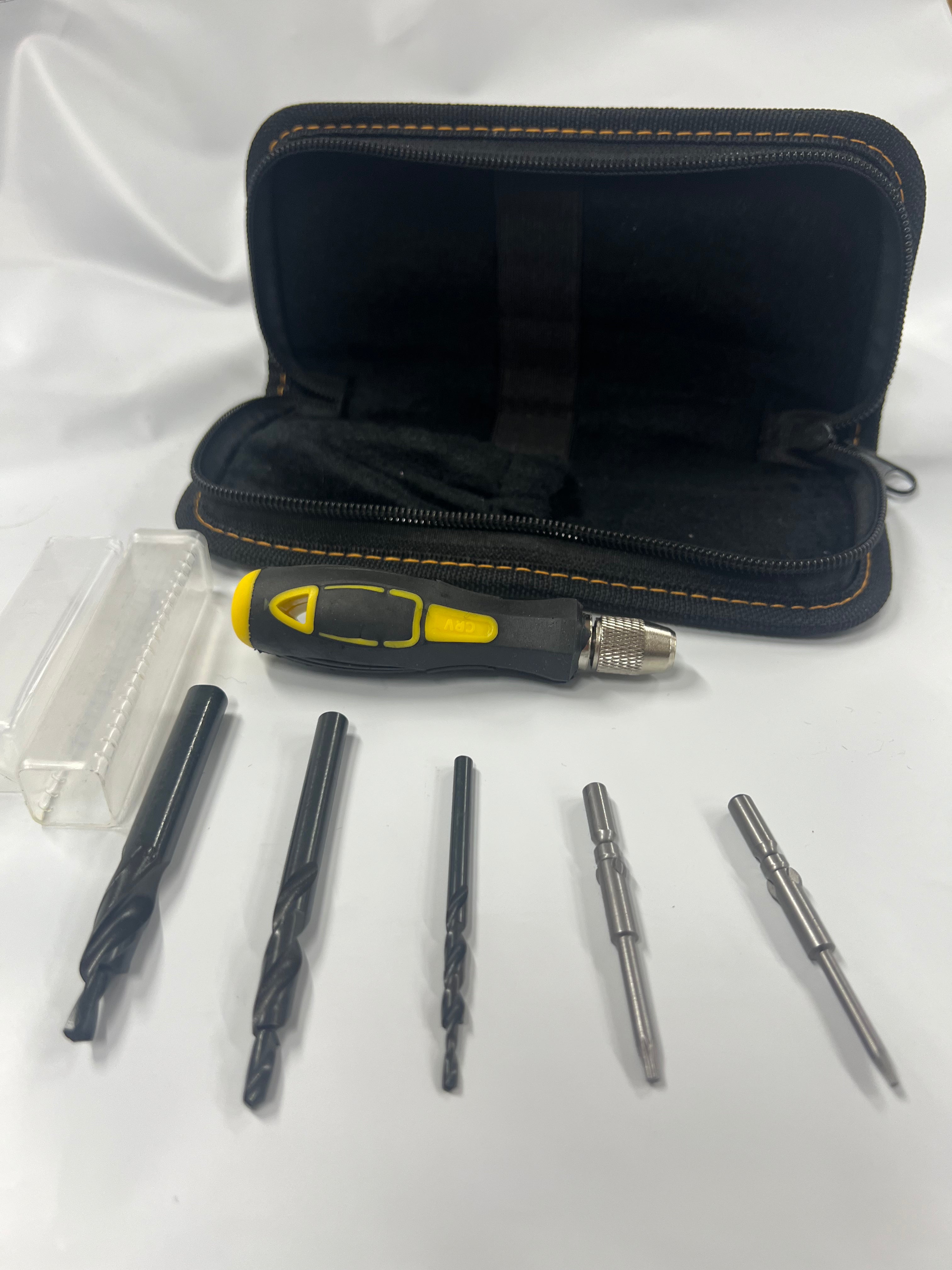 Gentleman Folding knife set Cloud damask