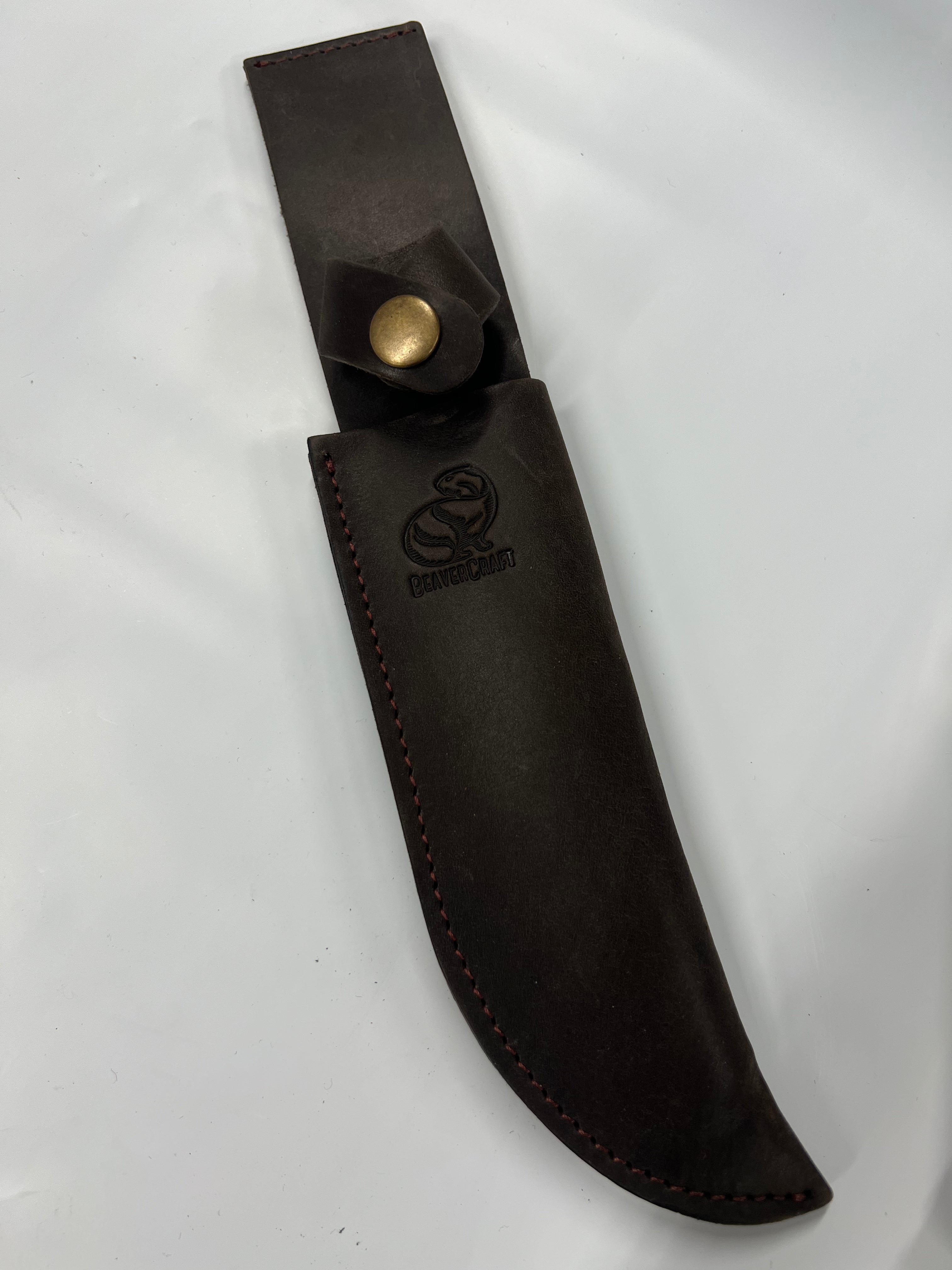Ukrainian Bowie Tactical TLK1 Knife with leather sheath