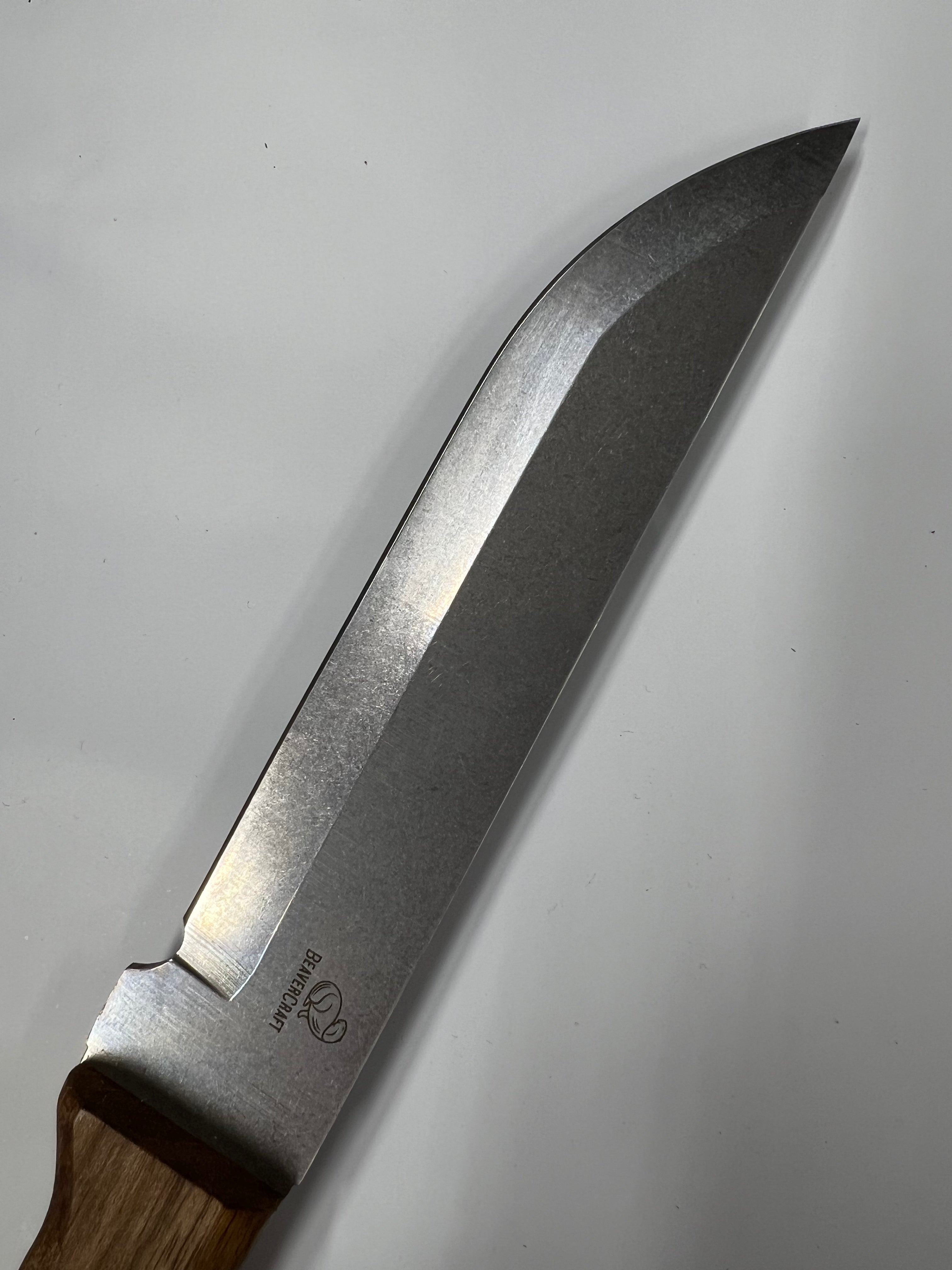 Ukrainian Bowie Tactical TLK1 Knife with leather sheath