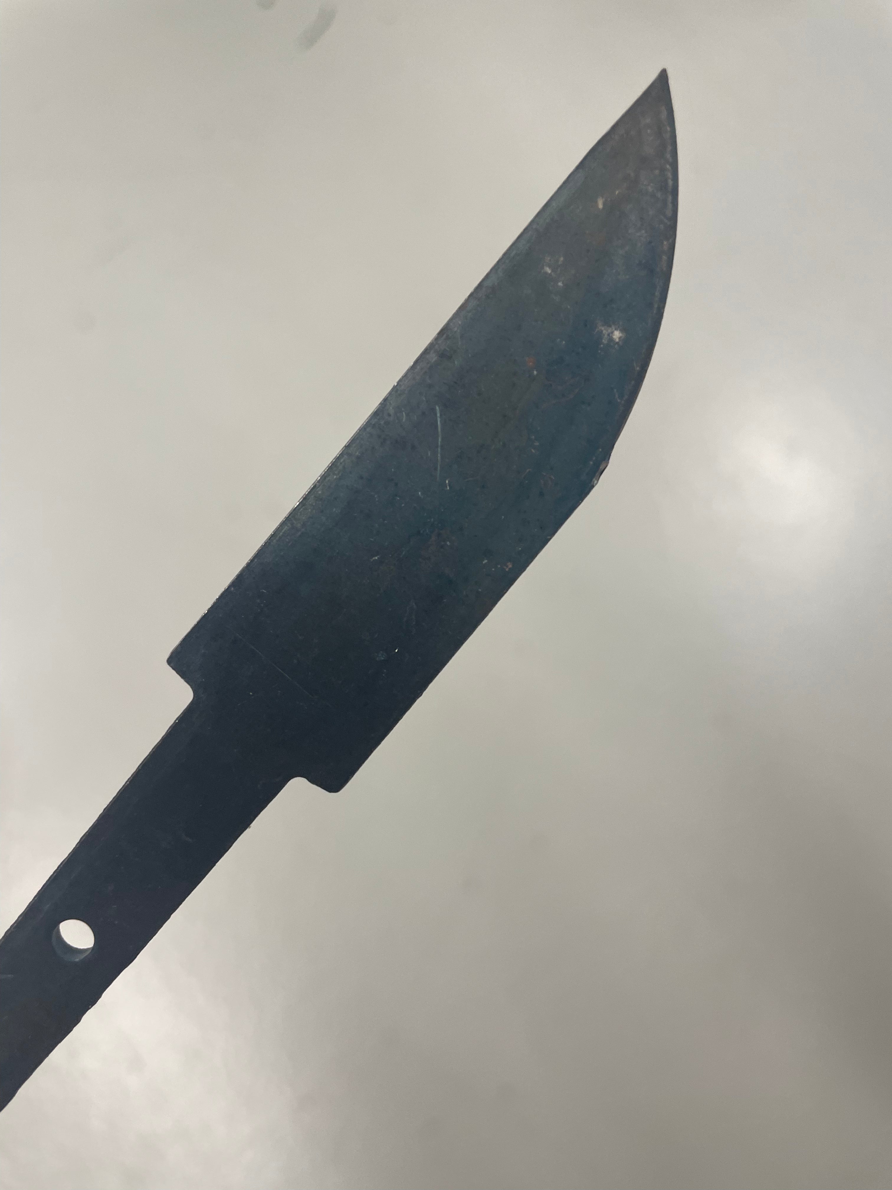 Knivbladsämne 75 mm Härdat, oslipat