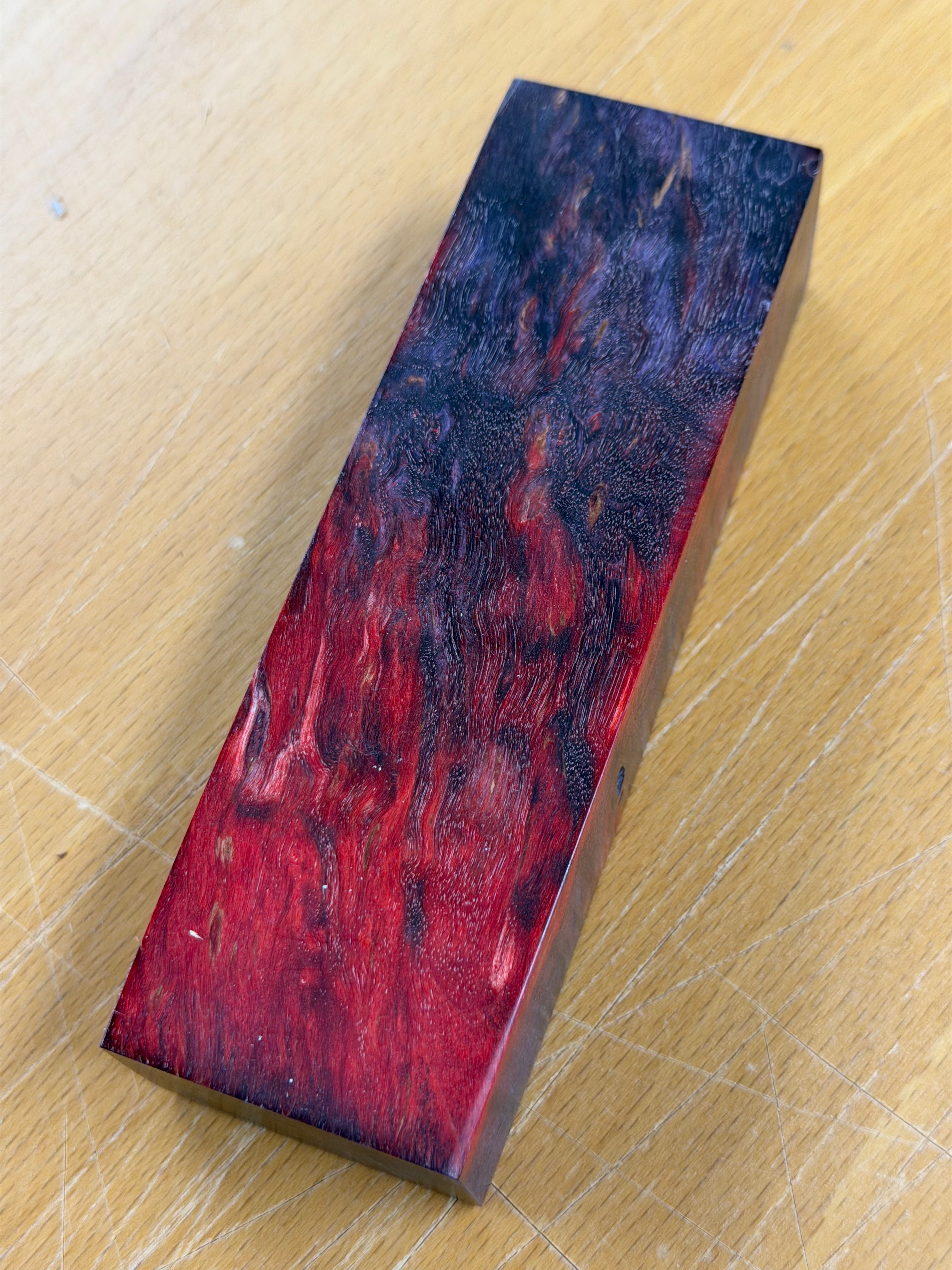 Masurian Birch Karelian Red Black (Stabilized)