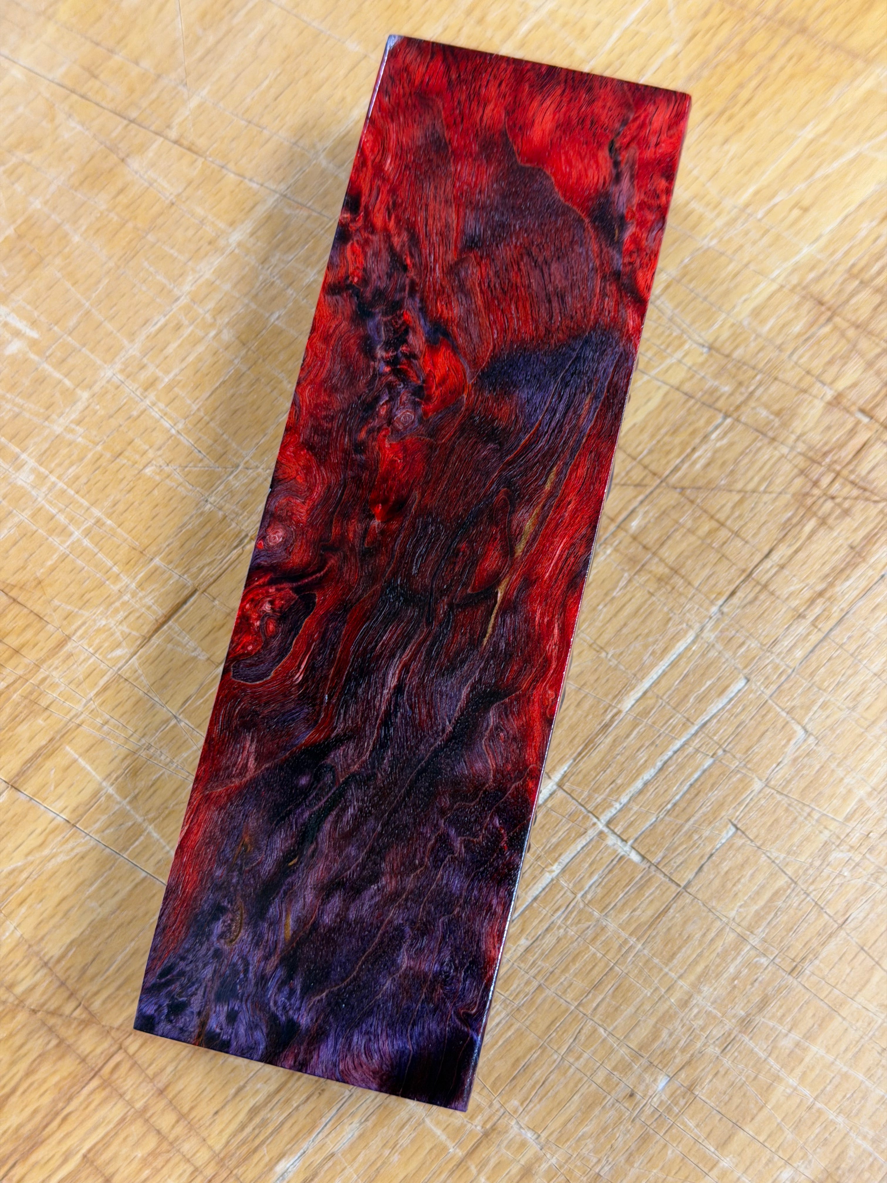 Masurian Birch Karelian Red Black (Stabilized)