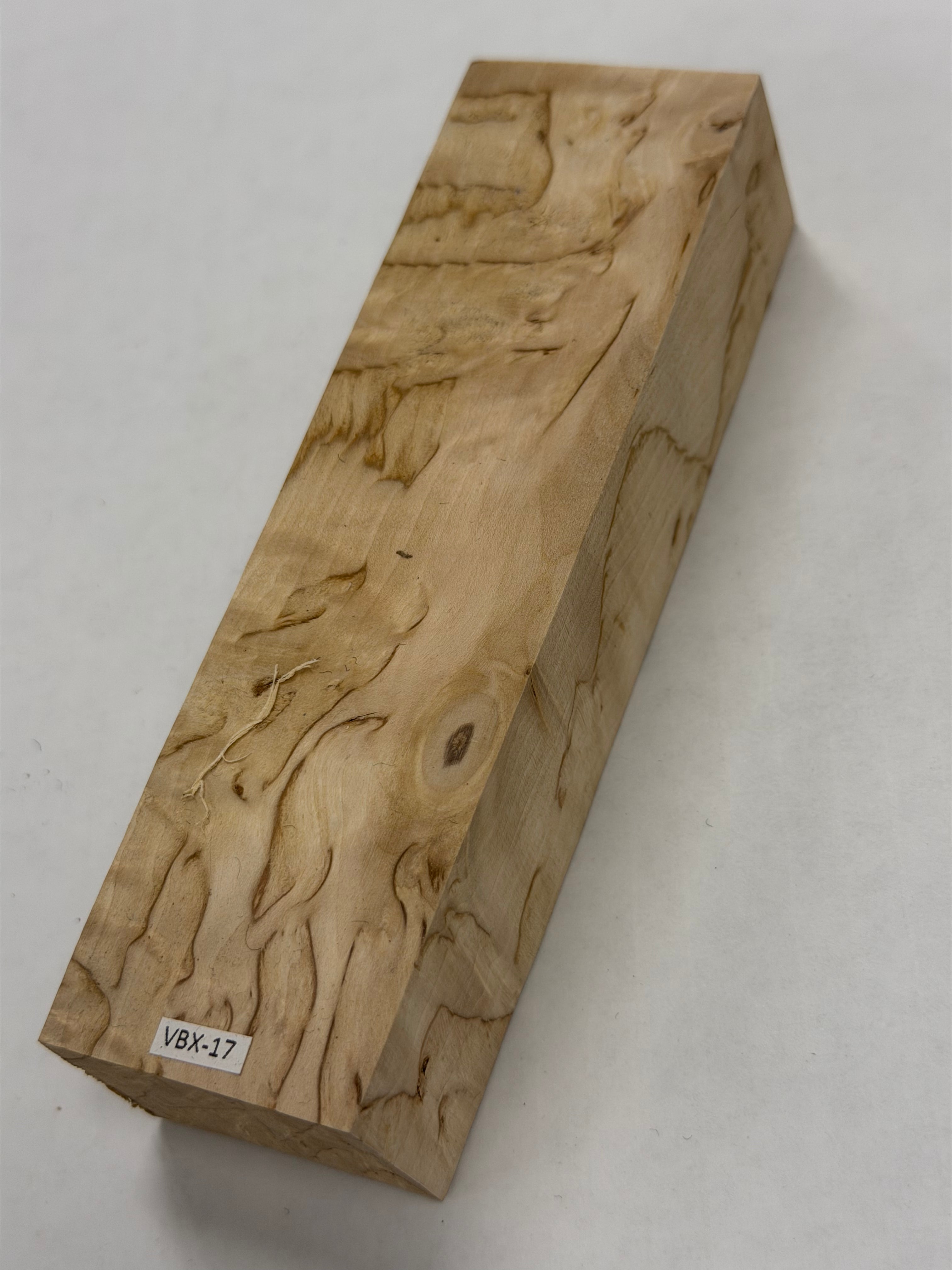 Valbjørk masur birch VBX-17; 29x42x149mm