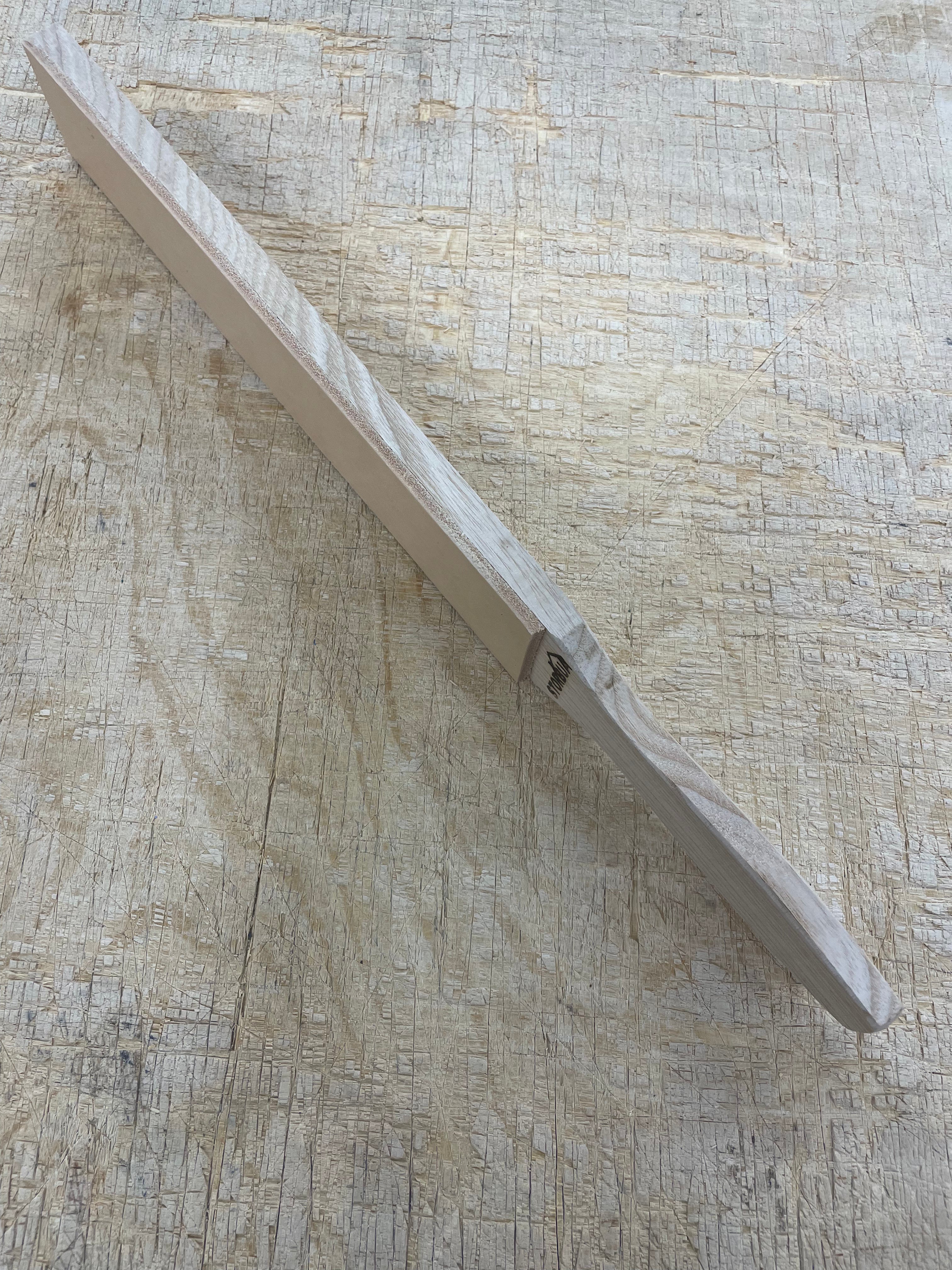 Leather strap handmade large 390x50mm