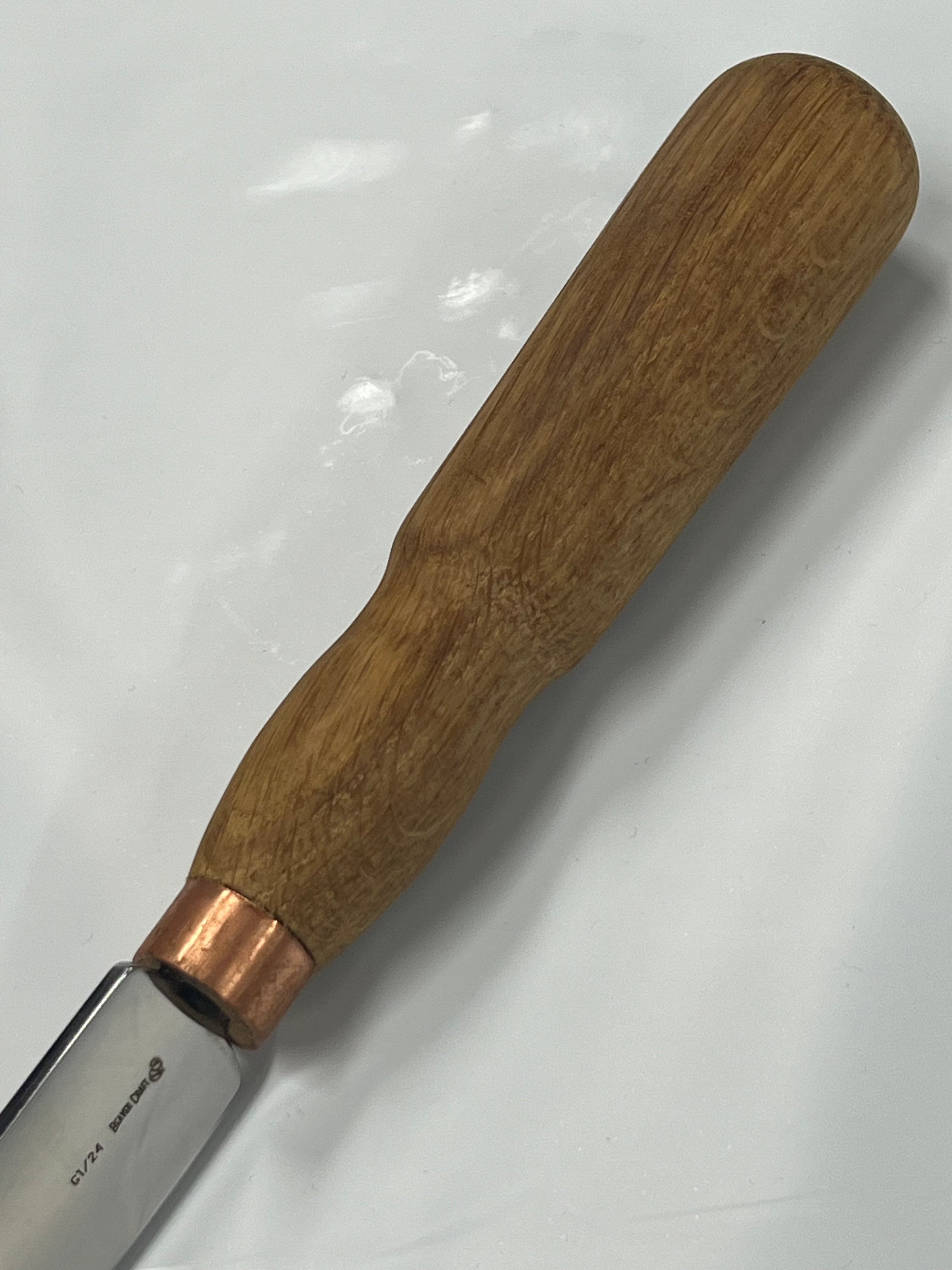 Träsniderijärn 130x24mm rak platt mejsel