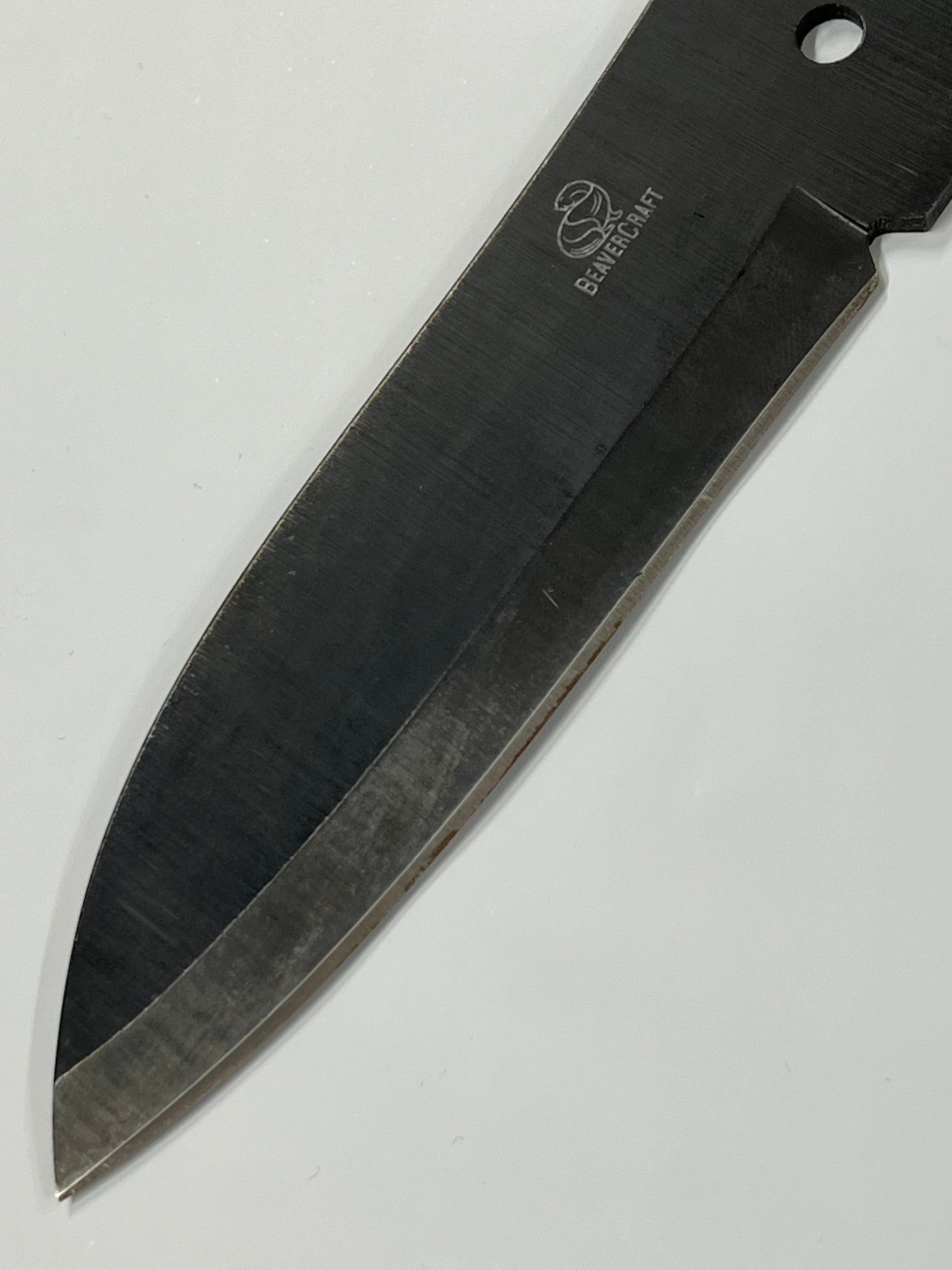BSH5 Bushcraft-knivblad med skruvar