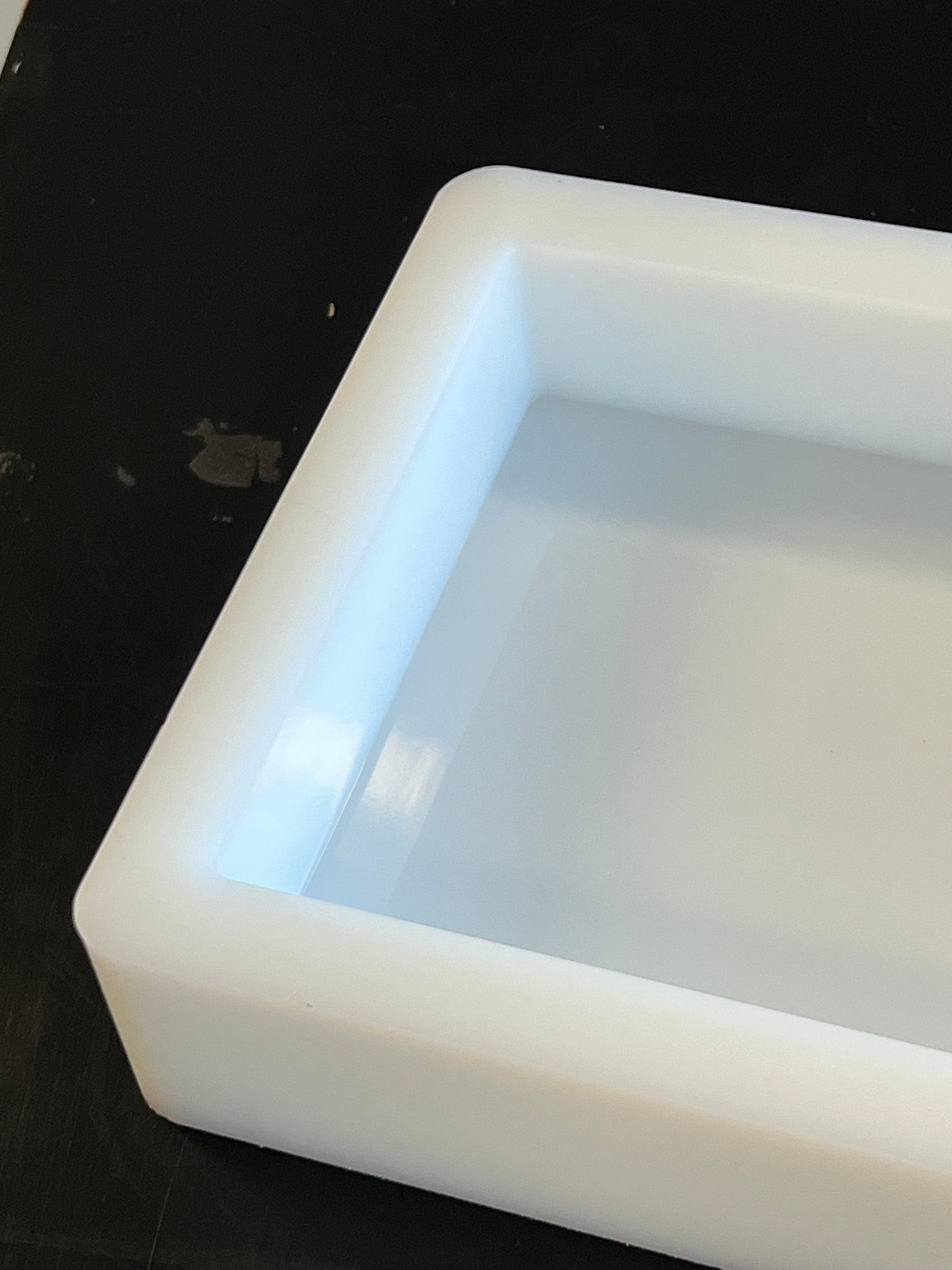 Silikonform rektangel (628x125x34mm)