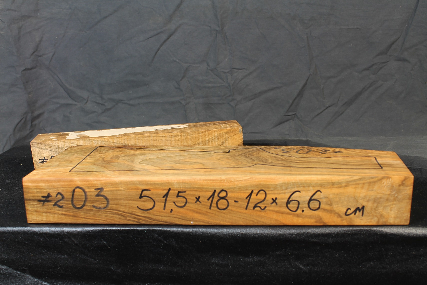 Shotgun Stock Blank Turkish Walnut Grade 2 #203