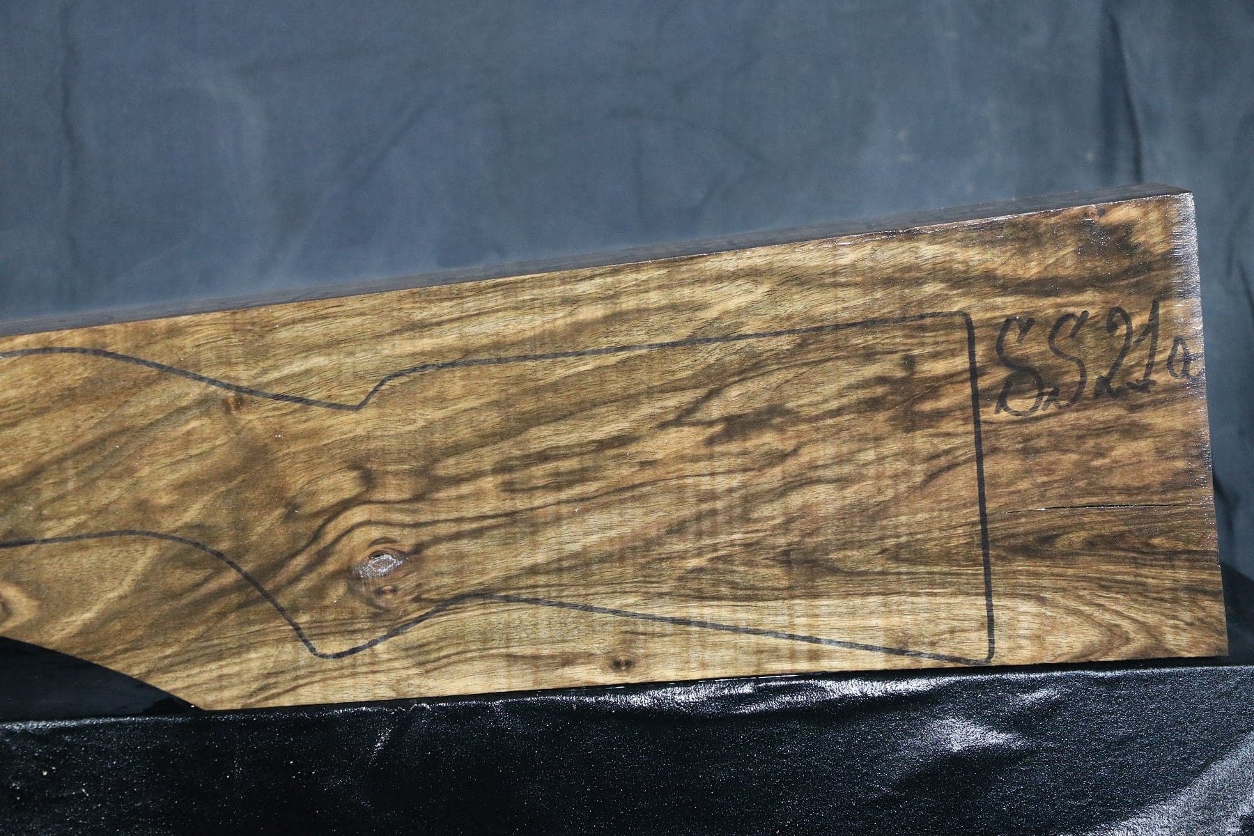 Rifle Stock Blank Turkish Walnut Grade 3 SS21