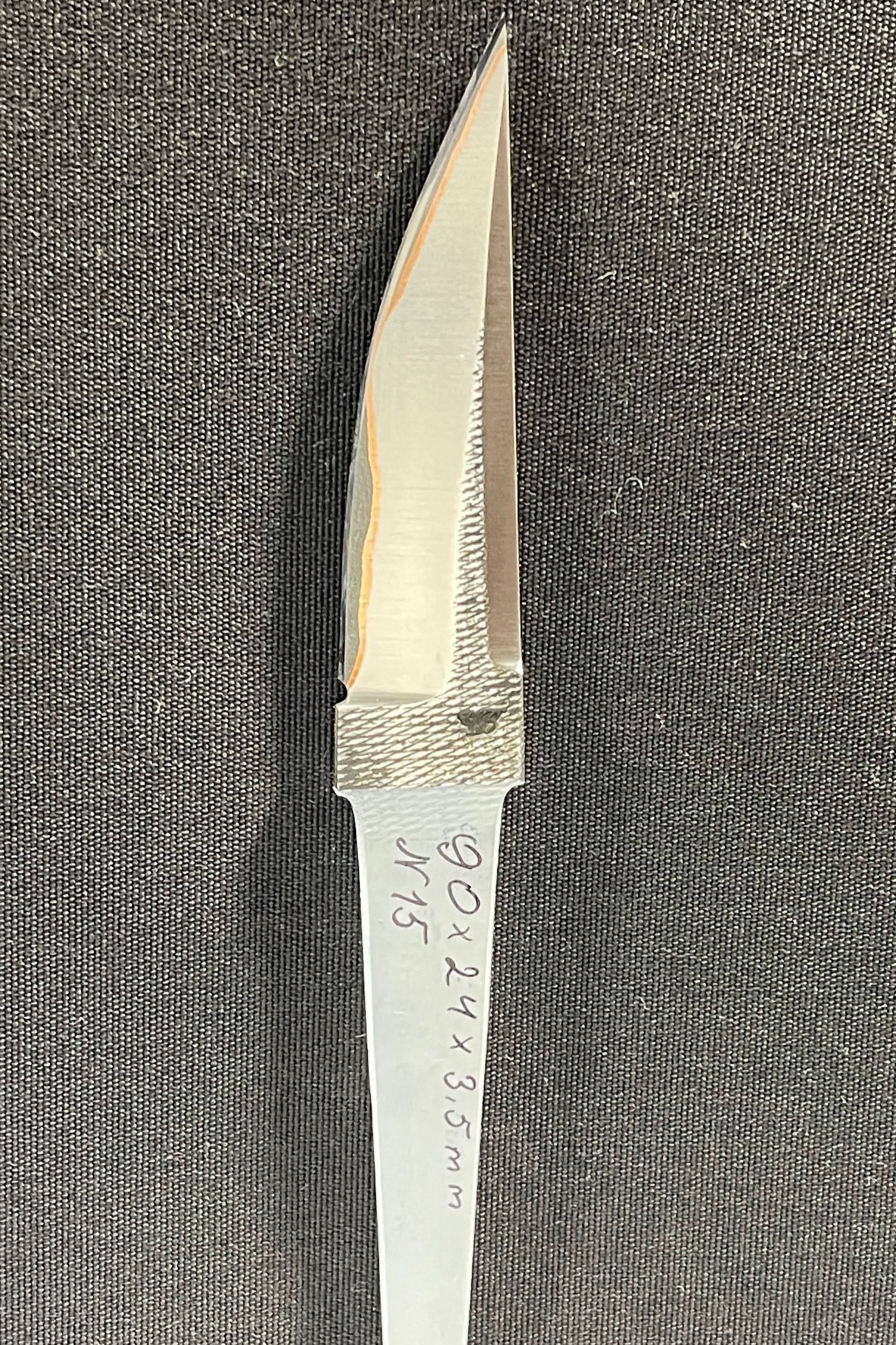 Handsmidd laminerad knivblad - Koppar San Mai - Vladyslav Chulan VCSM Nr 15