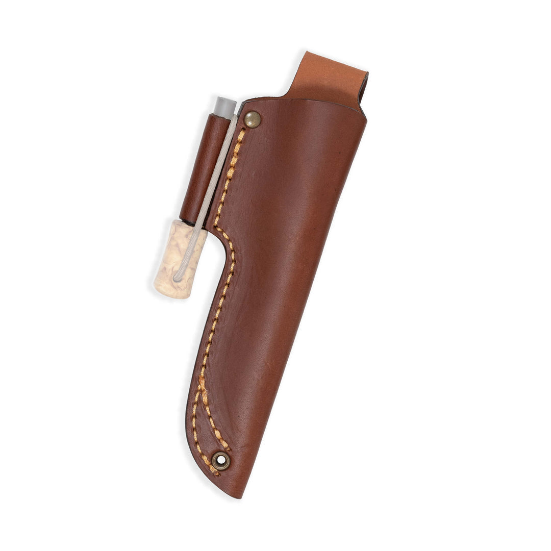 Knife sheath No. 10 Castström w/ lighter steel holder