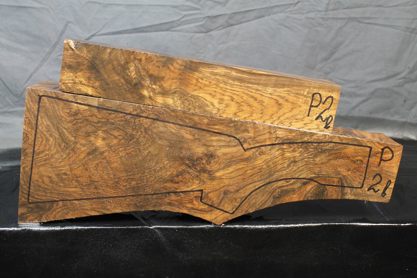 Shotgun Stock Blank Turkish Walnut Grade 5 P2