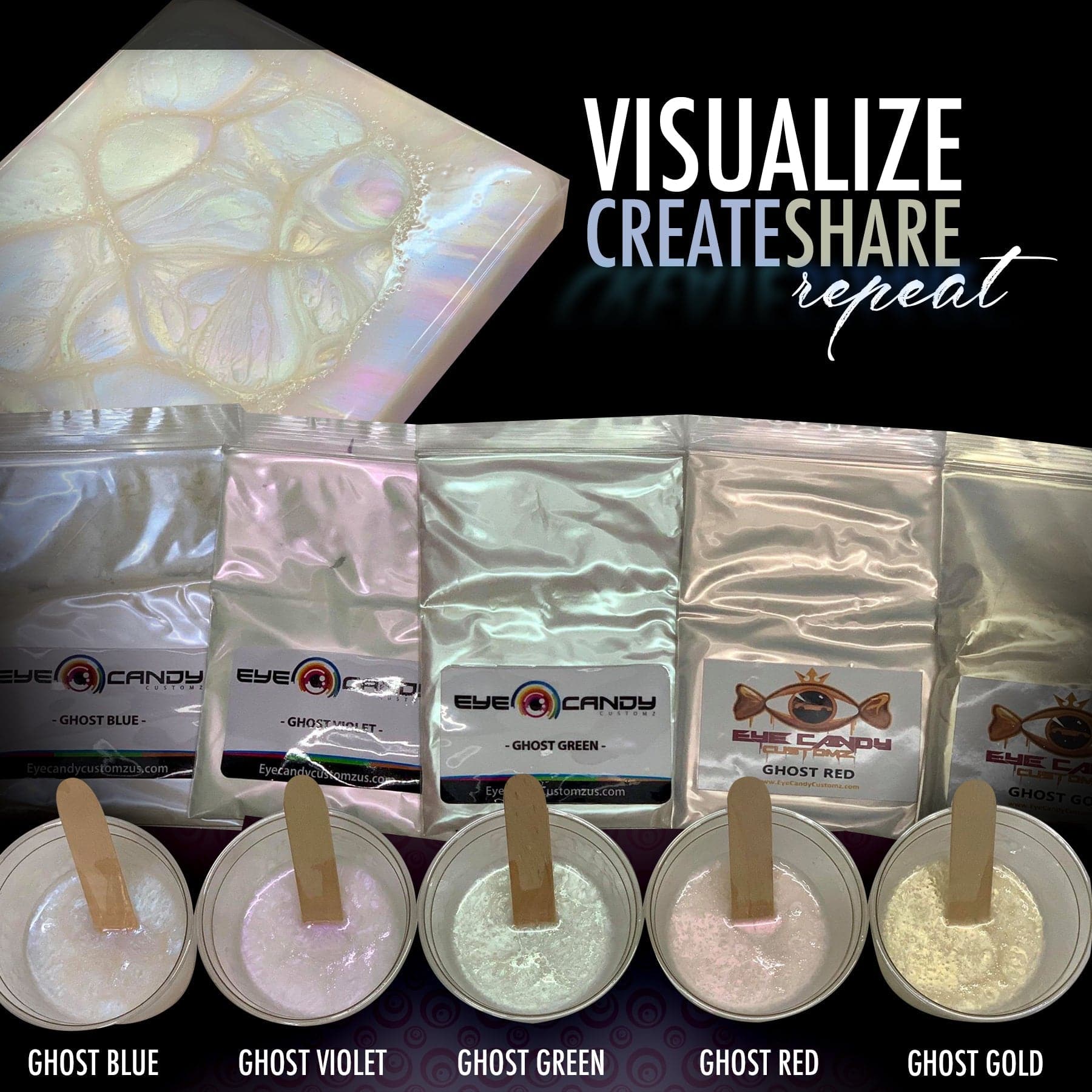 Epoxifärger Ghost Pigment - Eye Candy Pigments