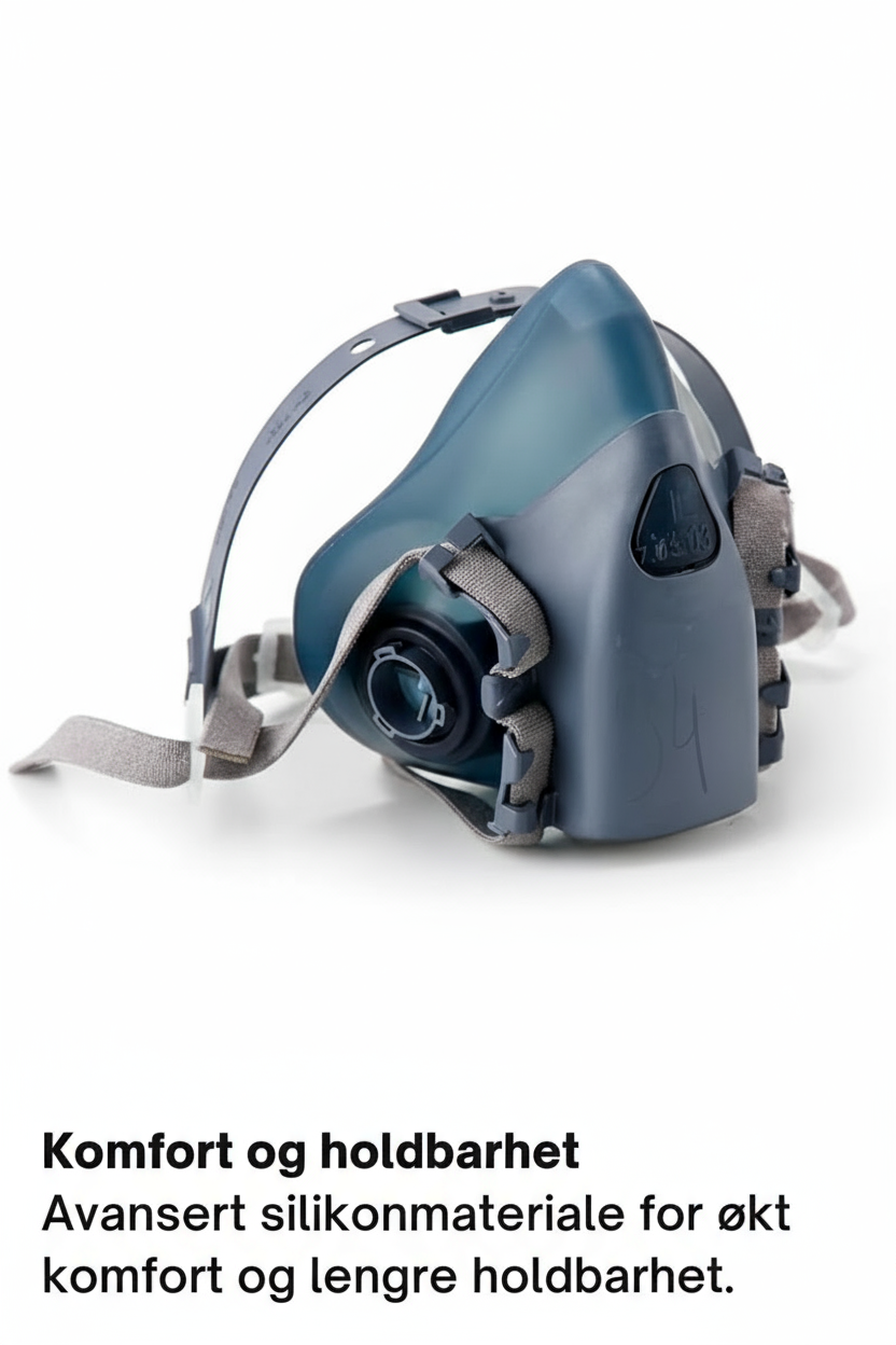 Damm-/ång-/gasmask - Halvmask 3M™ 7500