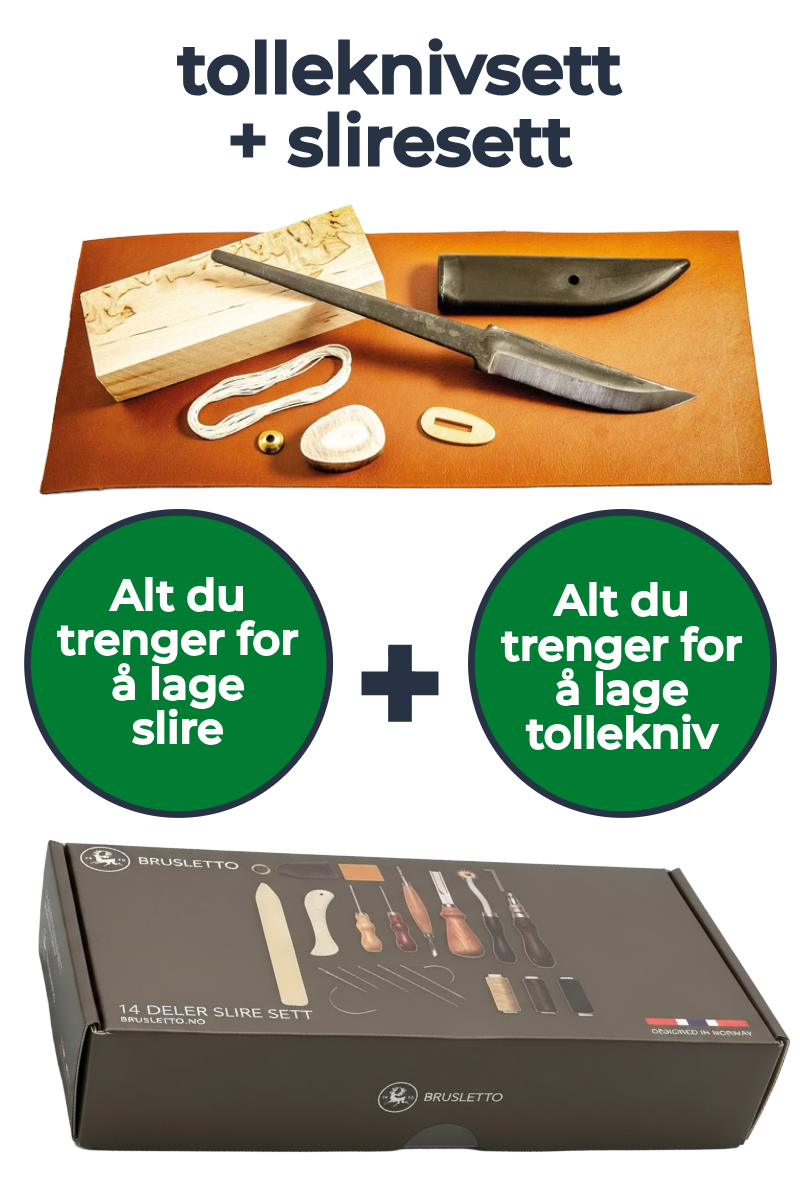 Startpaket för knivtillverkning: Allt du behöver för att göra din egen täljkniv