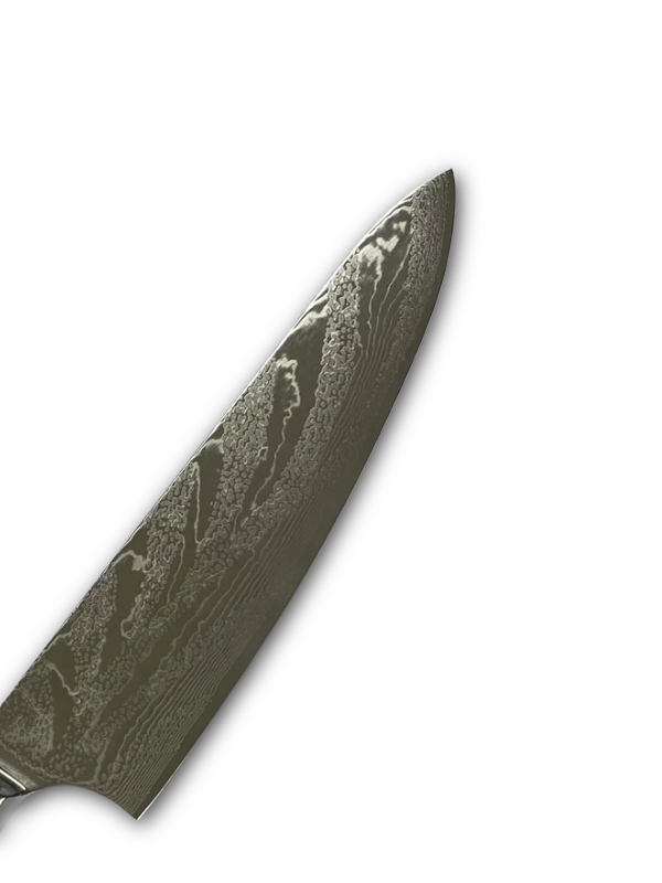 Kockknivblad - VG10 Damask Chef 240