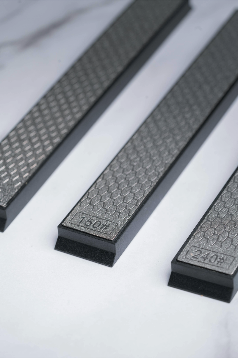 SwiftEdge Cross: Knivslipningssystem med justerbar vinkel och diamantkant