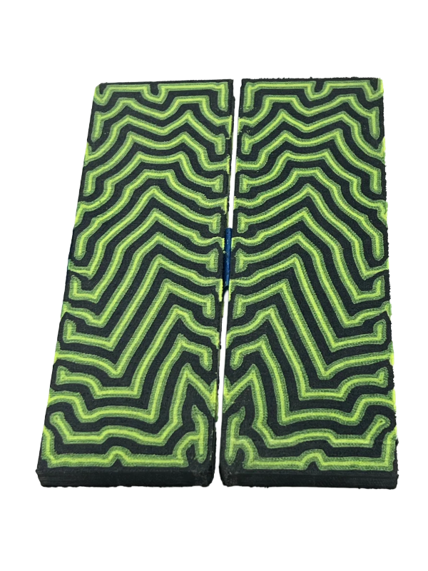 Micarta Toxic (set med 2 tallrikar)
