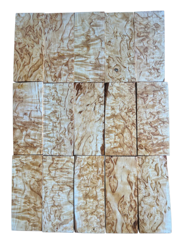 Natural Valbjørk Masurbjørk Extra large approx. 40x50x120mm