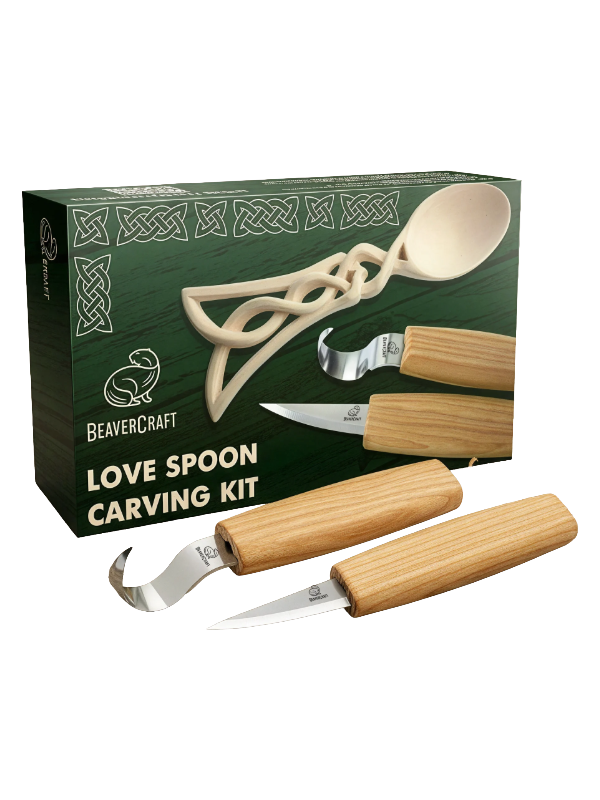 Wood Carving Kit DIY04 Love Spoon