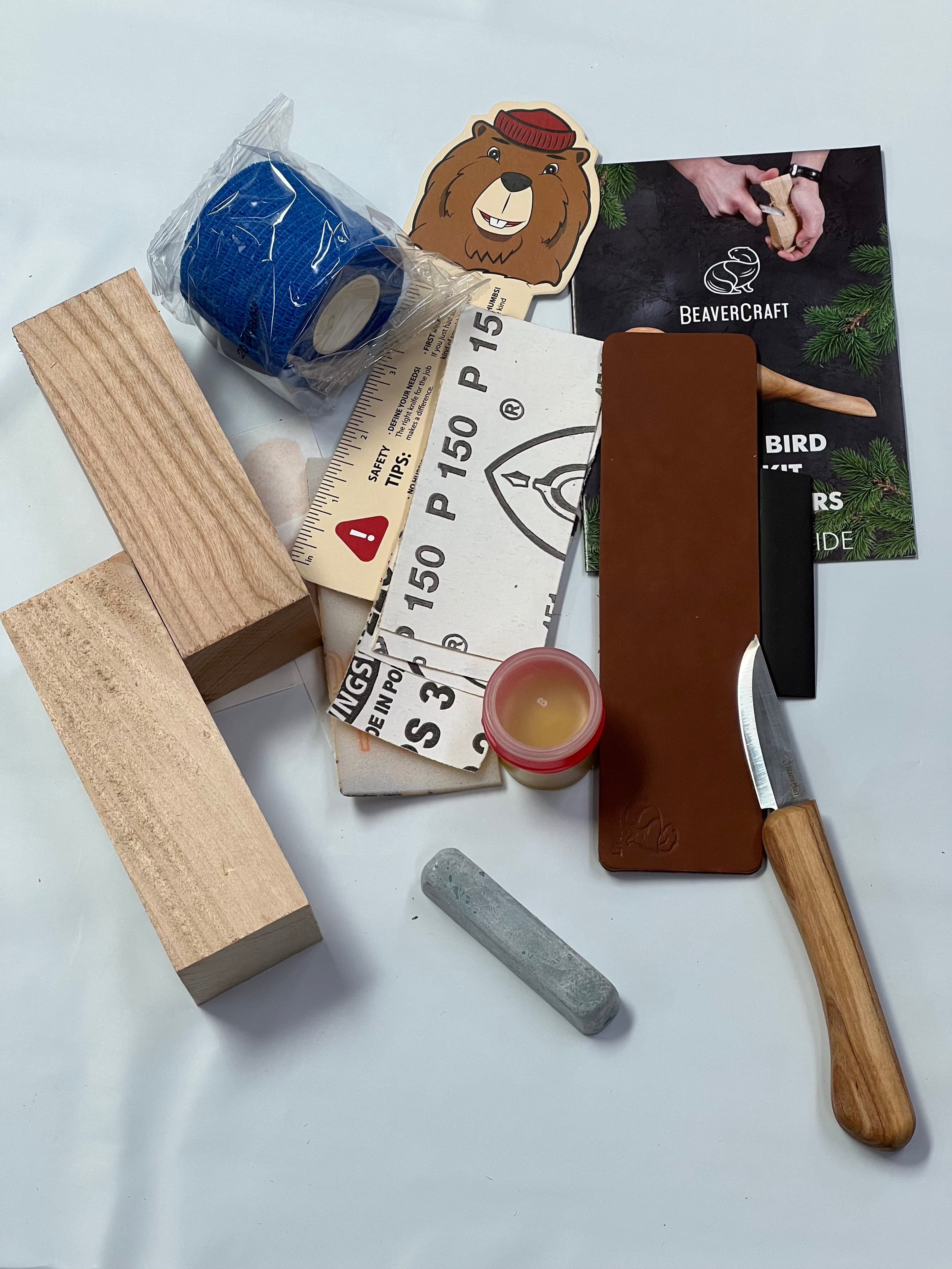 Wood carving set DIY01
