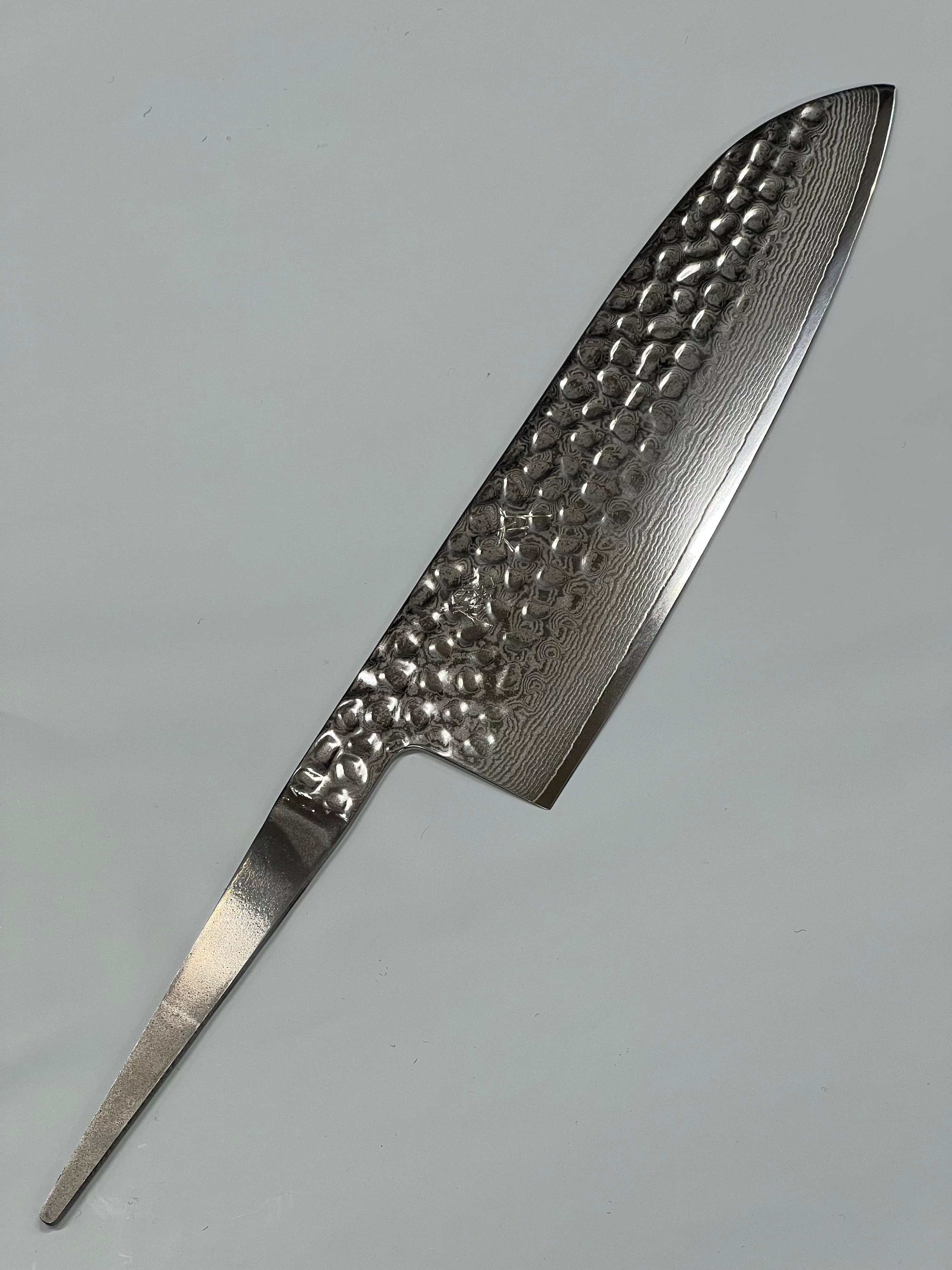 Santoku 170 VG10 Japanese hand-forged knife blade