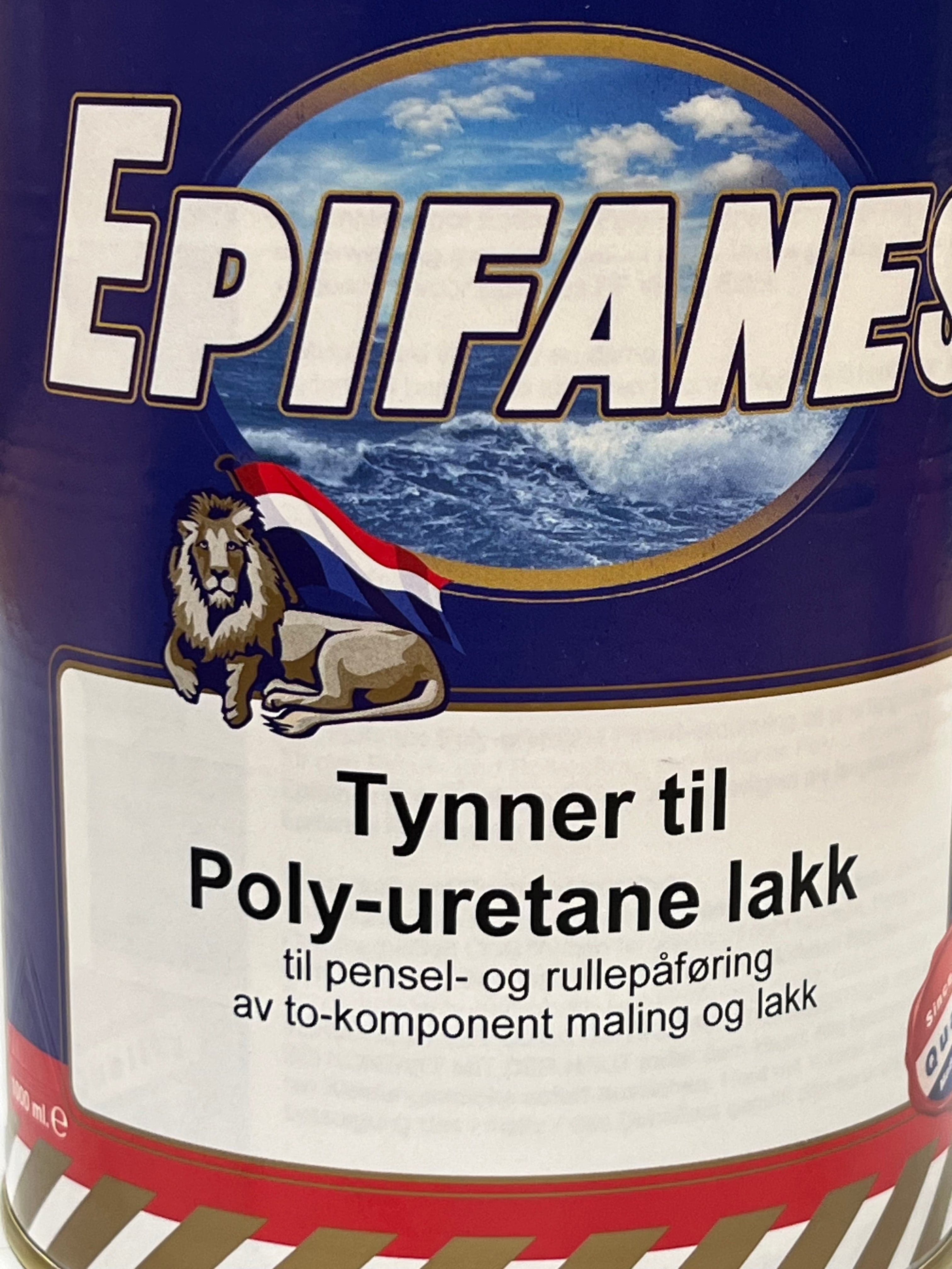 Epifanes thinner for Polyurethane varnish two-component 1000 ml
