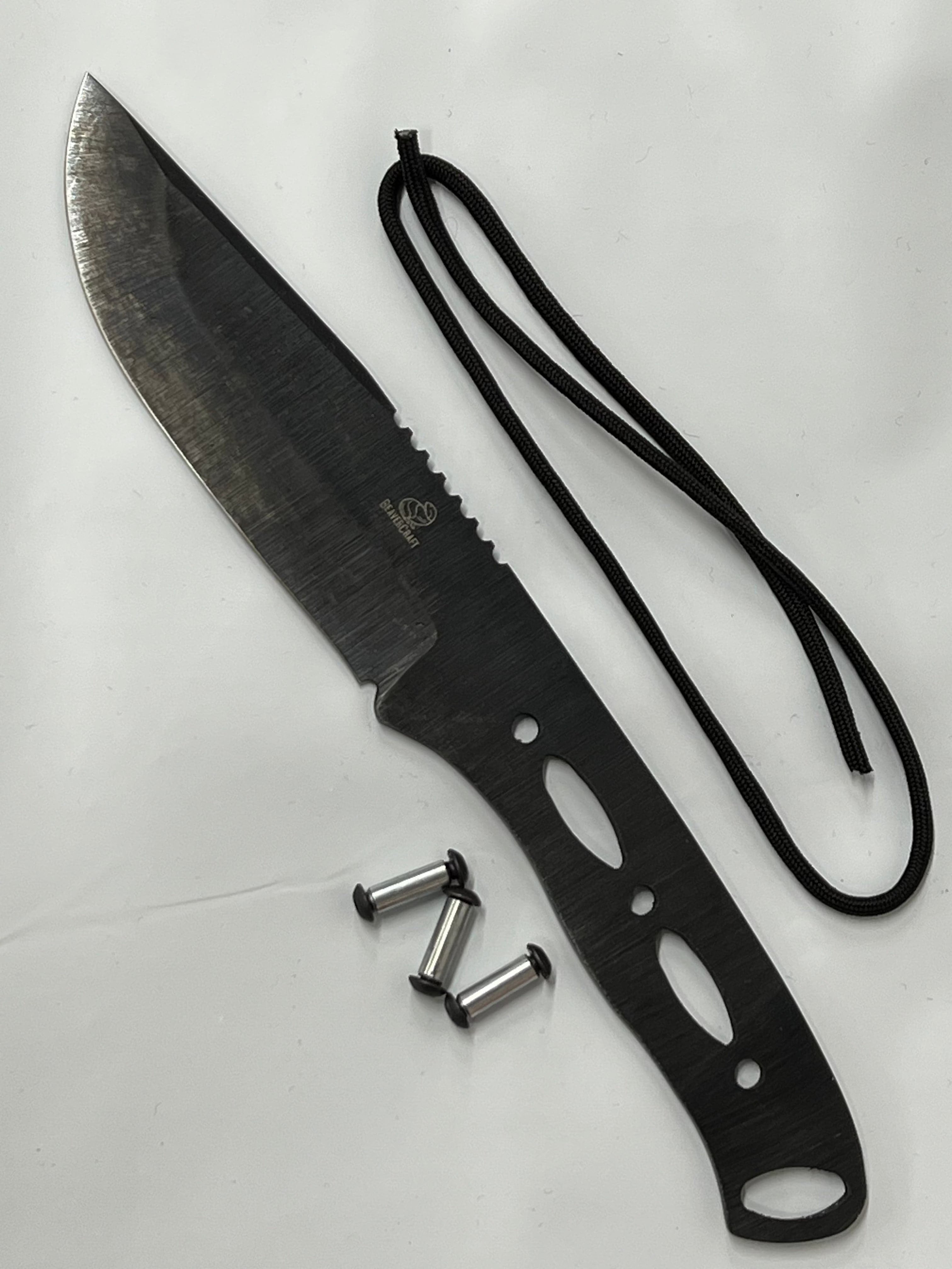 BSH4 Dusk-kit Bushcraft knivblad med skruvar