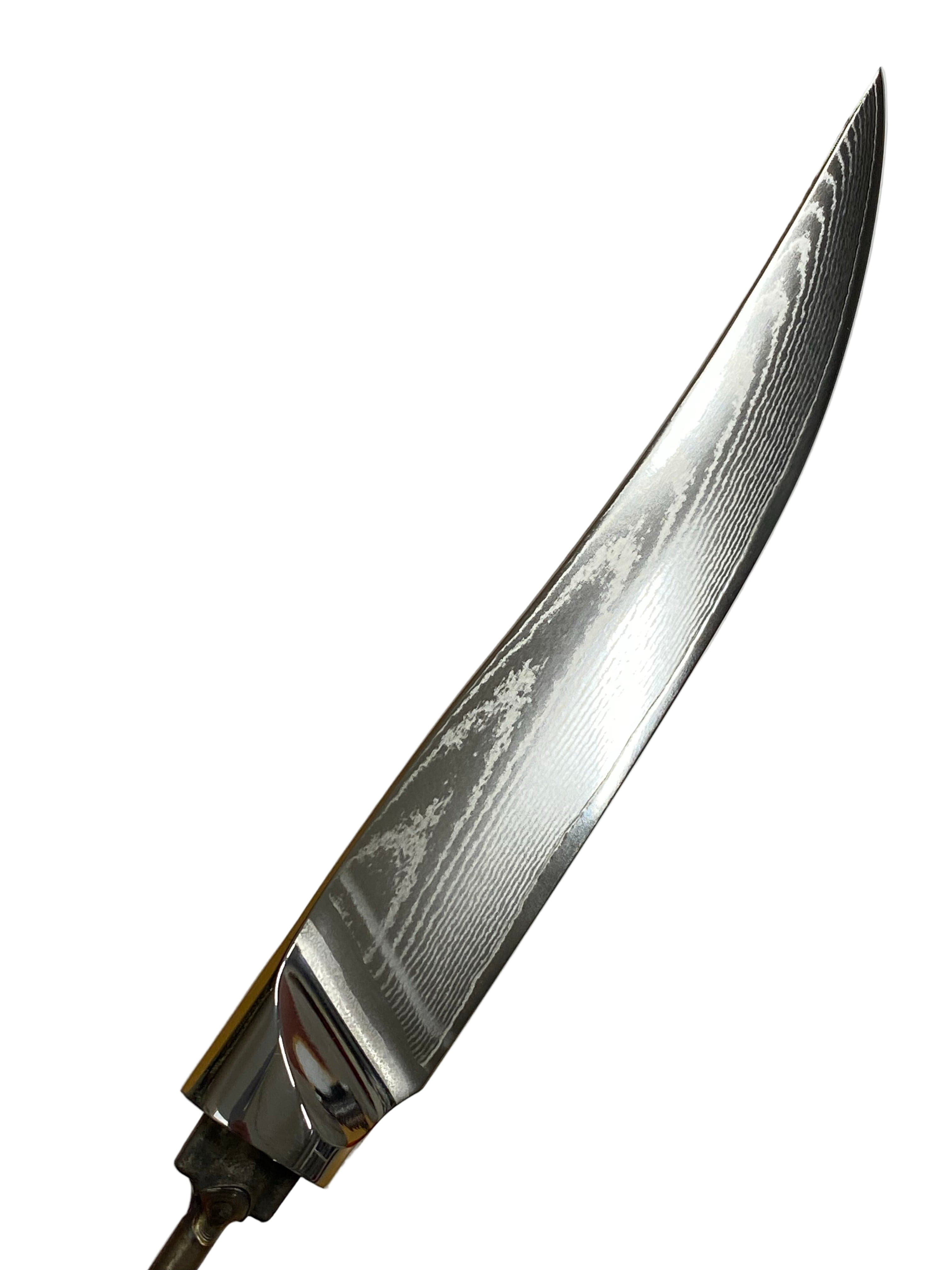 Steakknivblad 5" (140 mm) - VG10 Damask kockkniv
