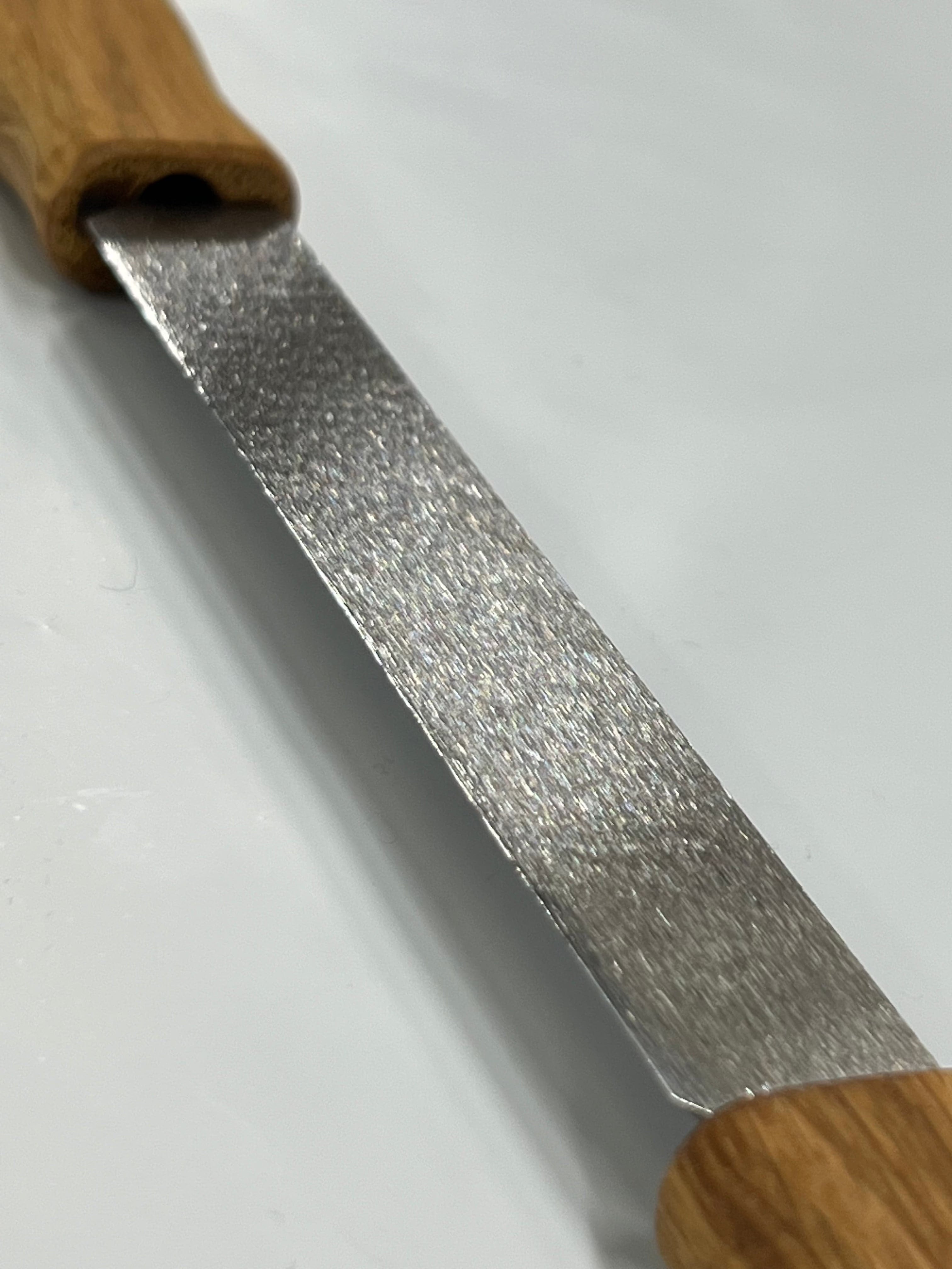 Skrapkniv 120mm inkl. läderslida (DK1S)