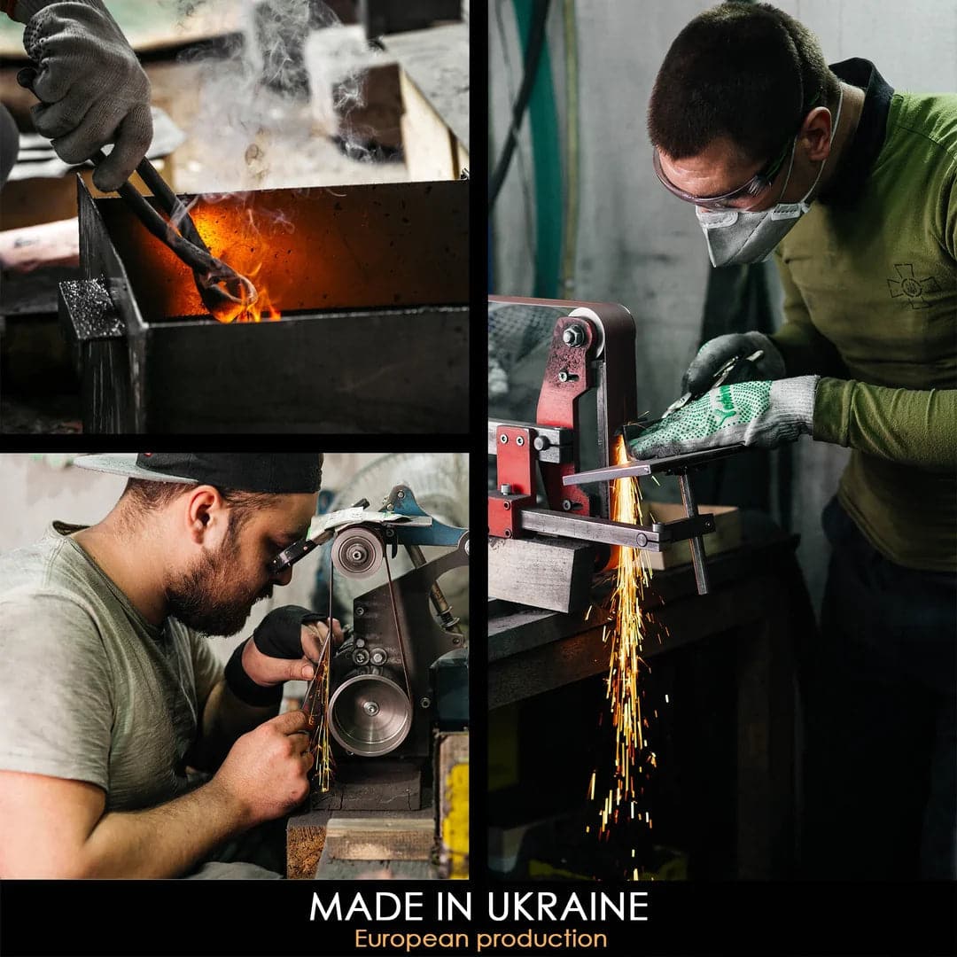 BSH2 Glacier Bushcraft-kniv med slida