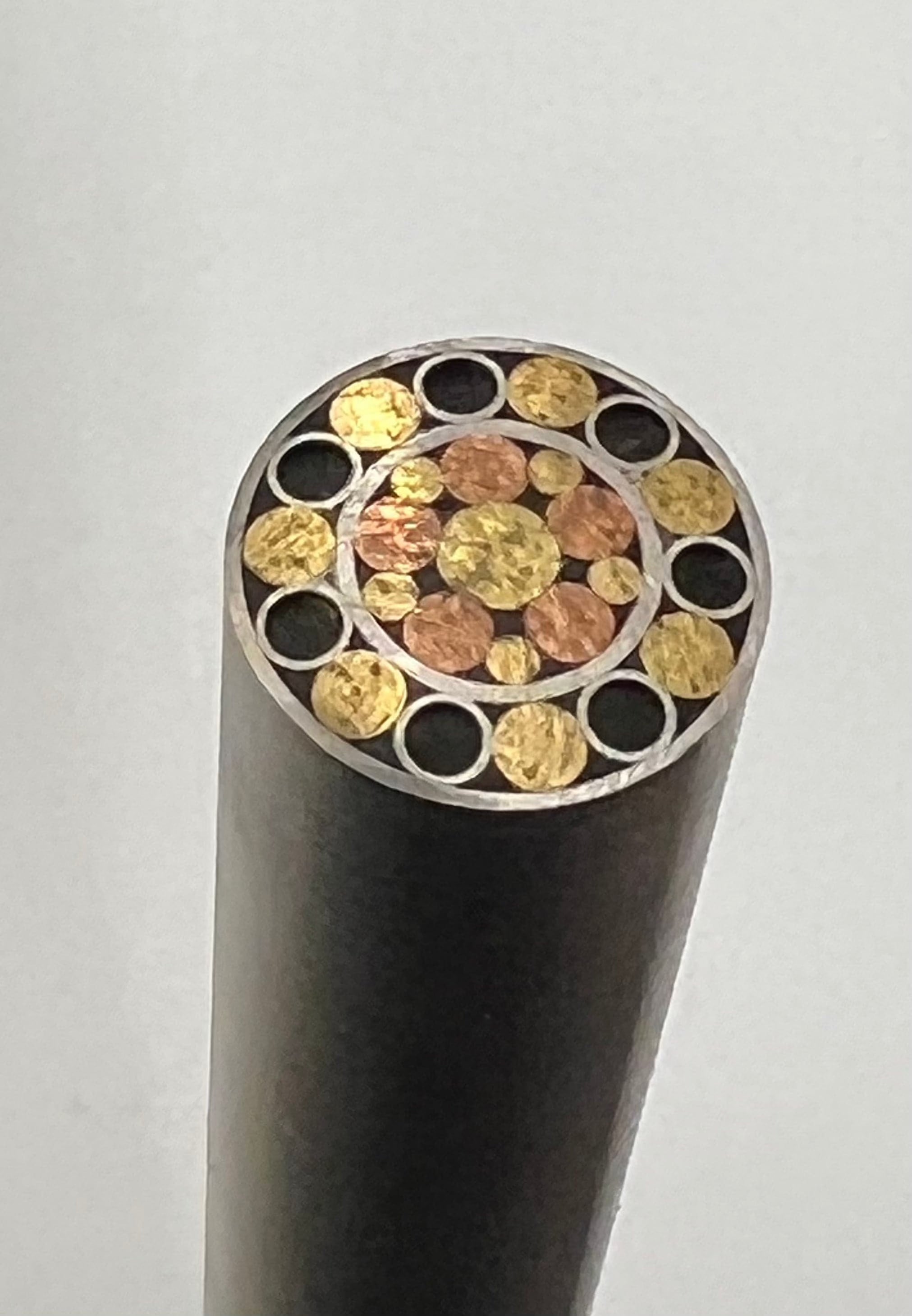 Mosaic pin 9.5mm Shaft decoration