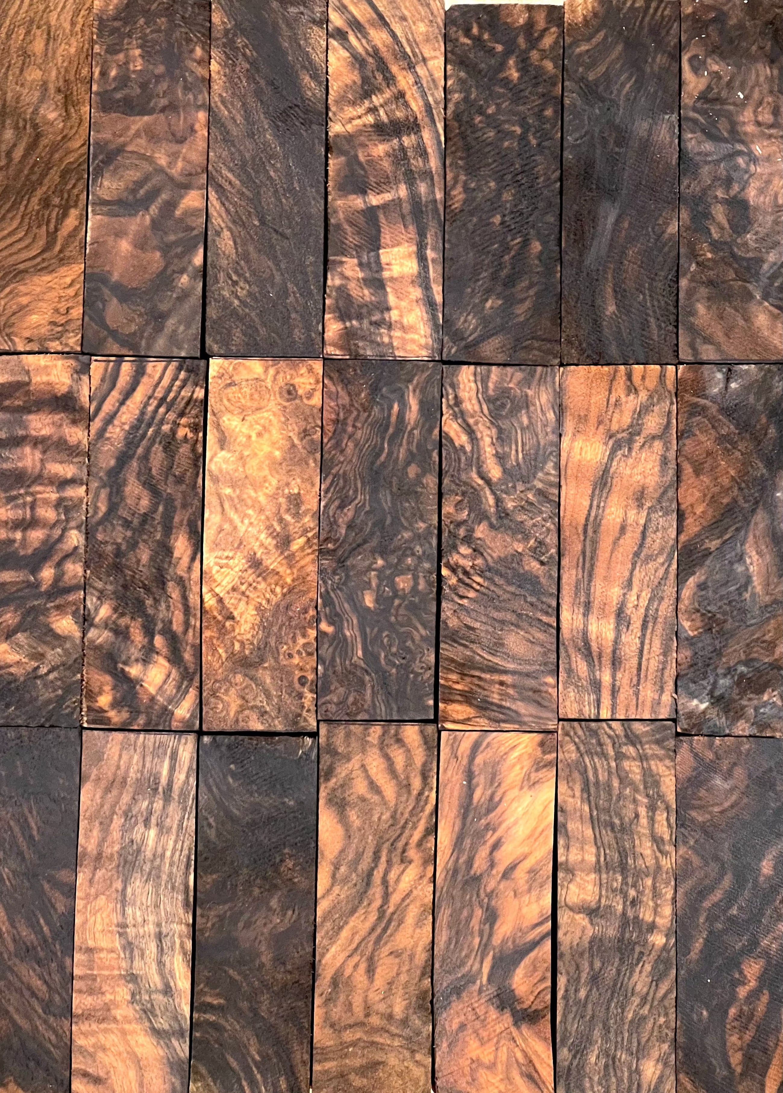 Premium skaftämne i valnöt