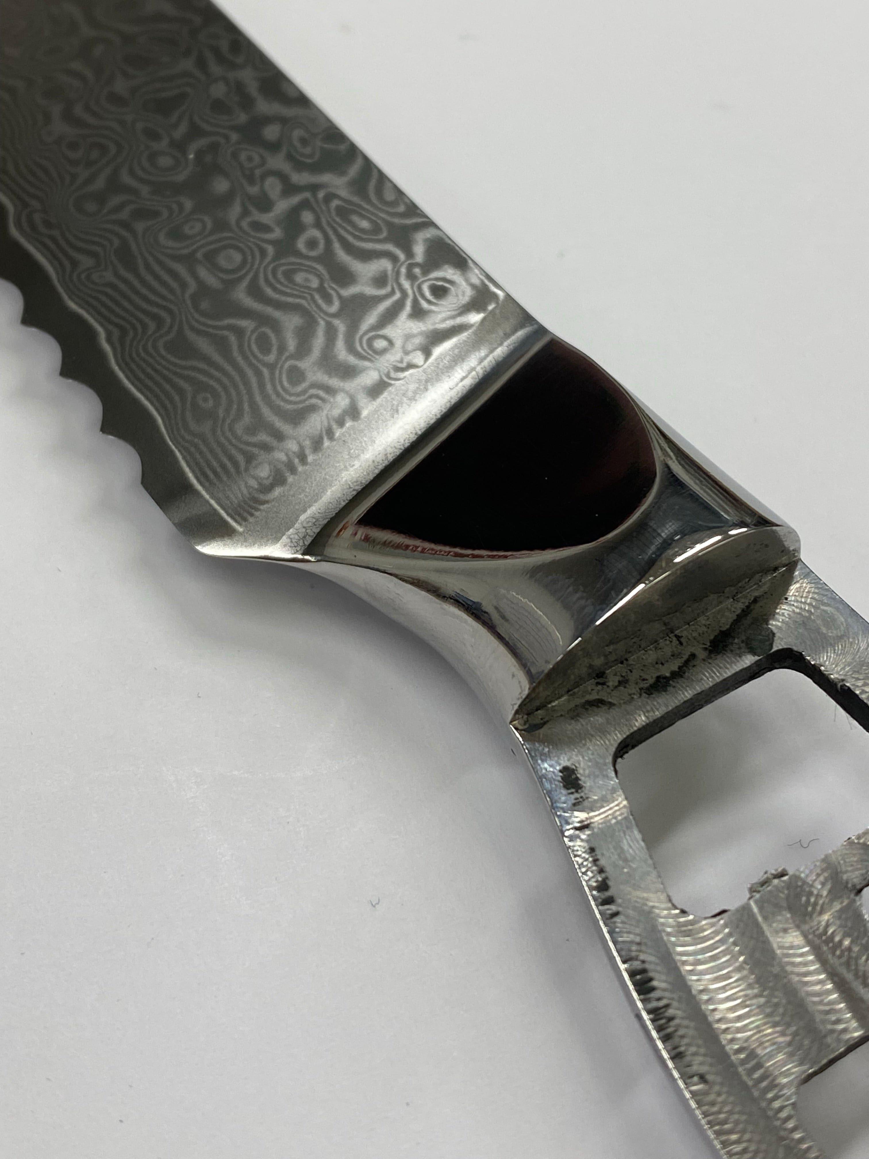 Brödknivsblad - VG10 Damask kockkniv