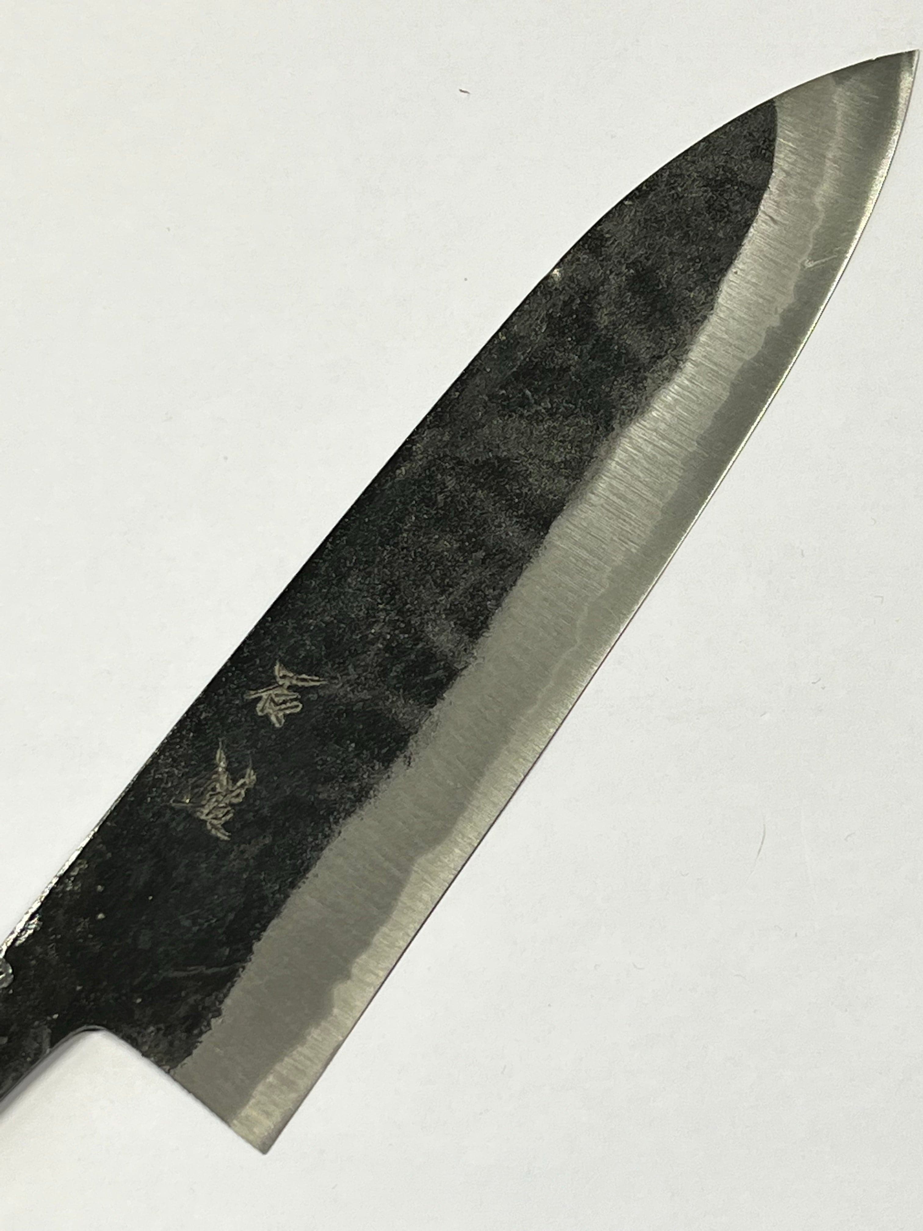 Kurouchi Santoku 165 Blue 2 Japanskt handsmitt knivblad