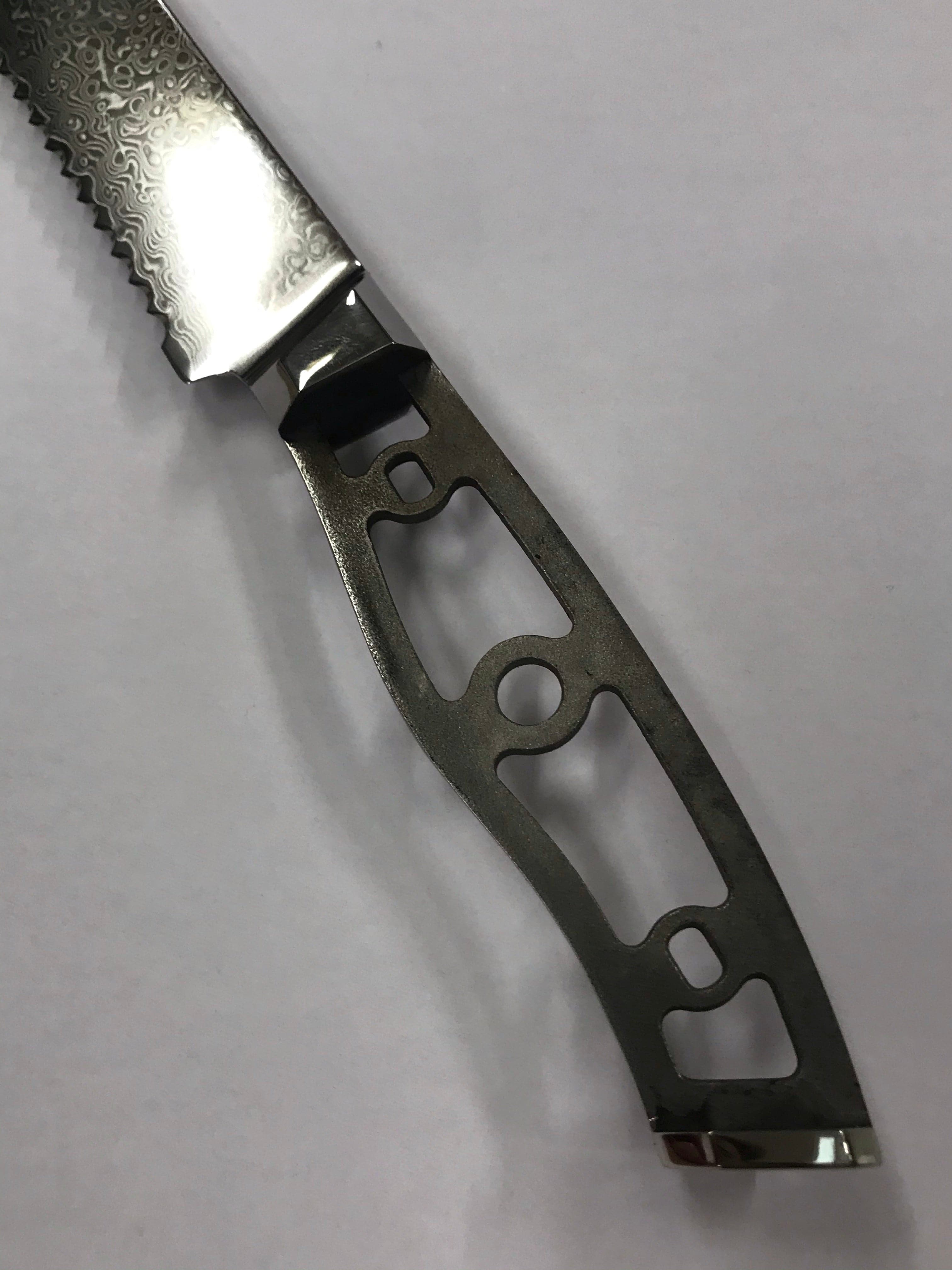 Brödknivsblad - VG10 Damask kockkniv