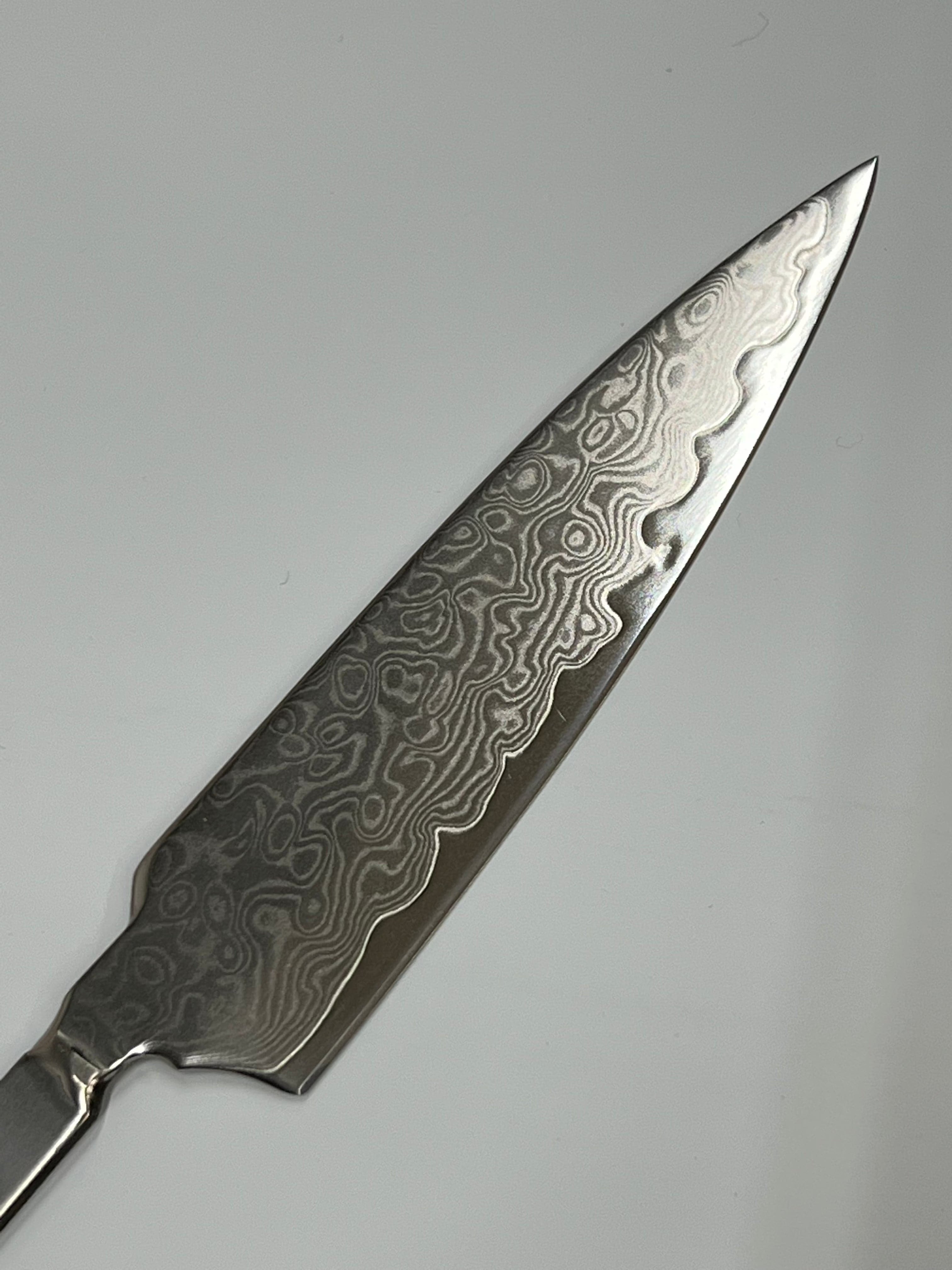 Kökknivblad 3.5" – 8Cr14MoV Damask