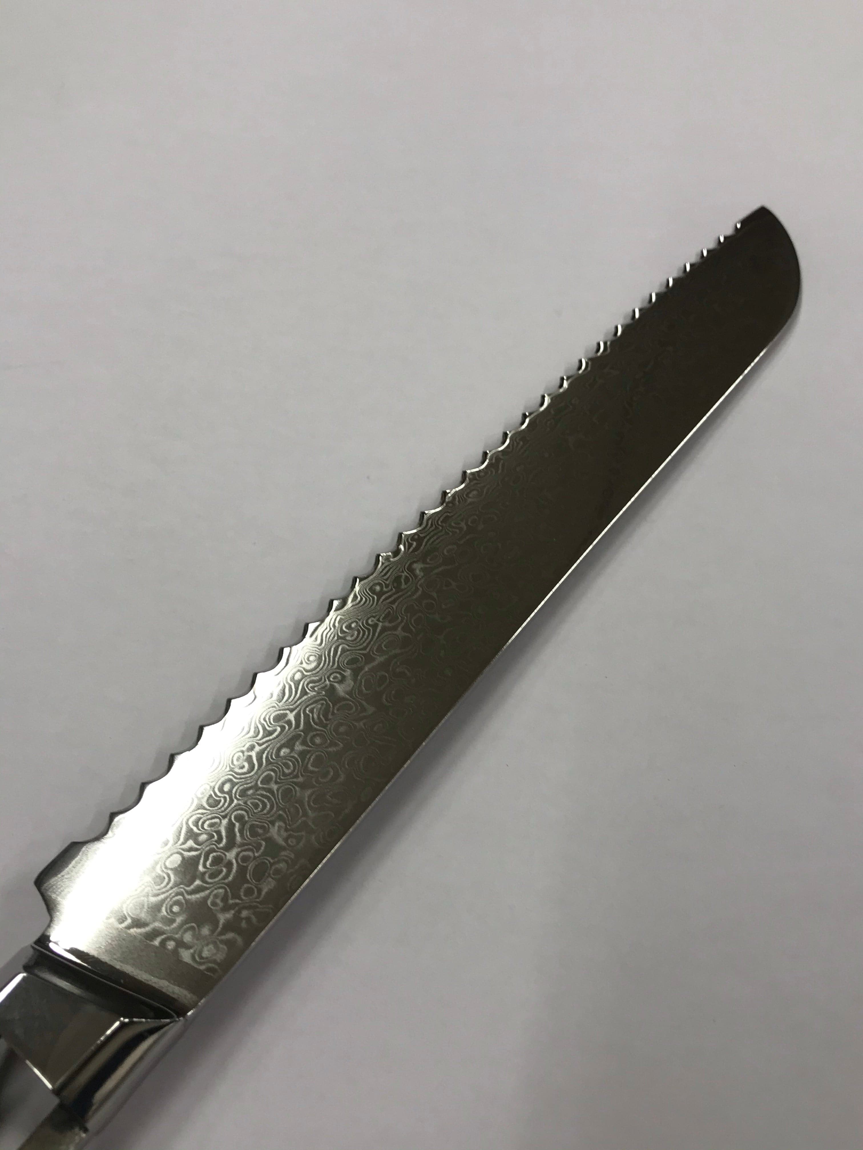 Brödknivsblad - VG10 Damask kockkniv